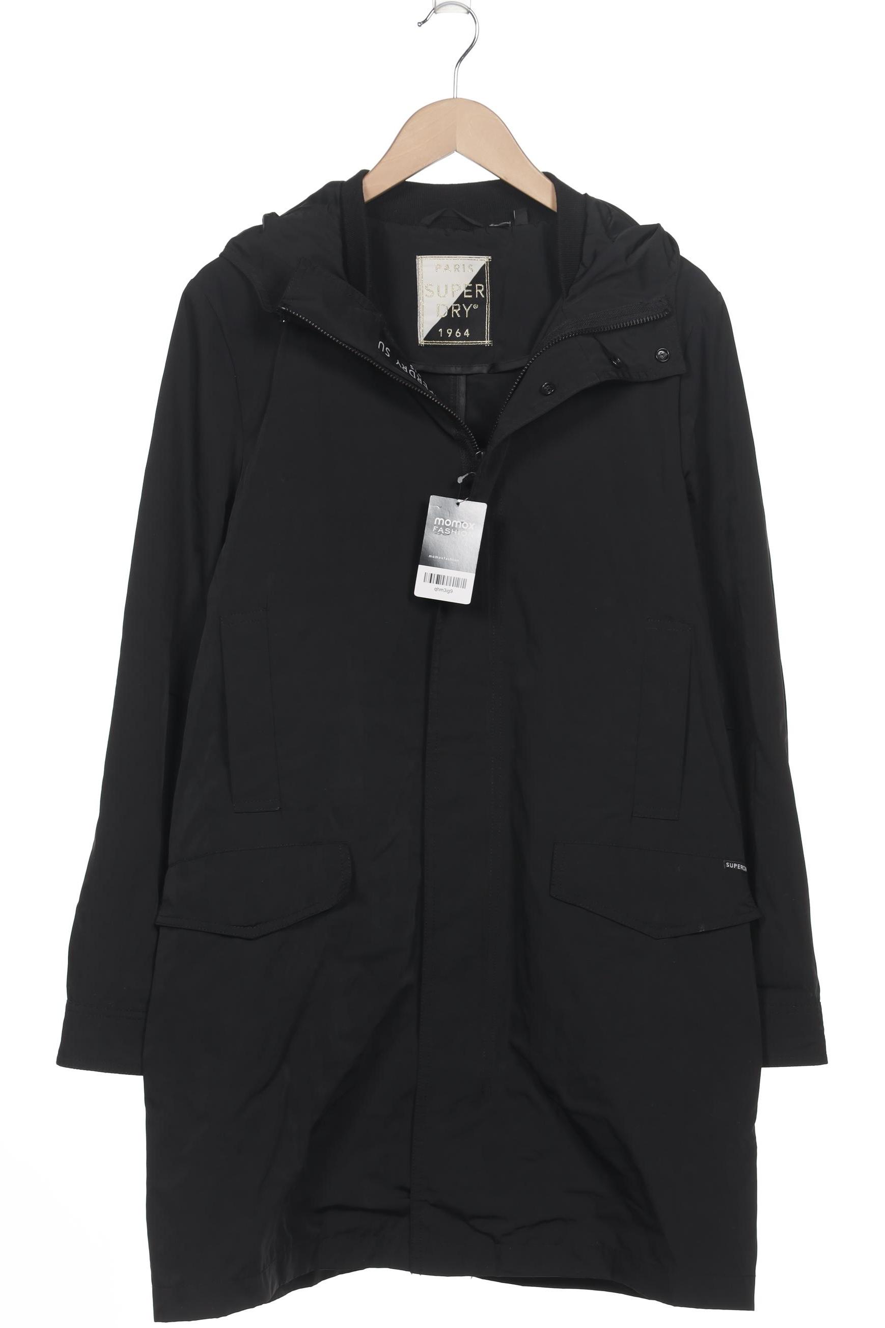 

Superdry Damen Mantel, schwarz, Gr. 44