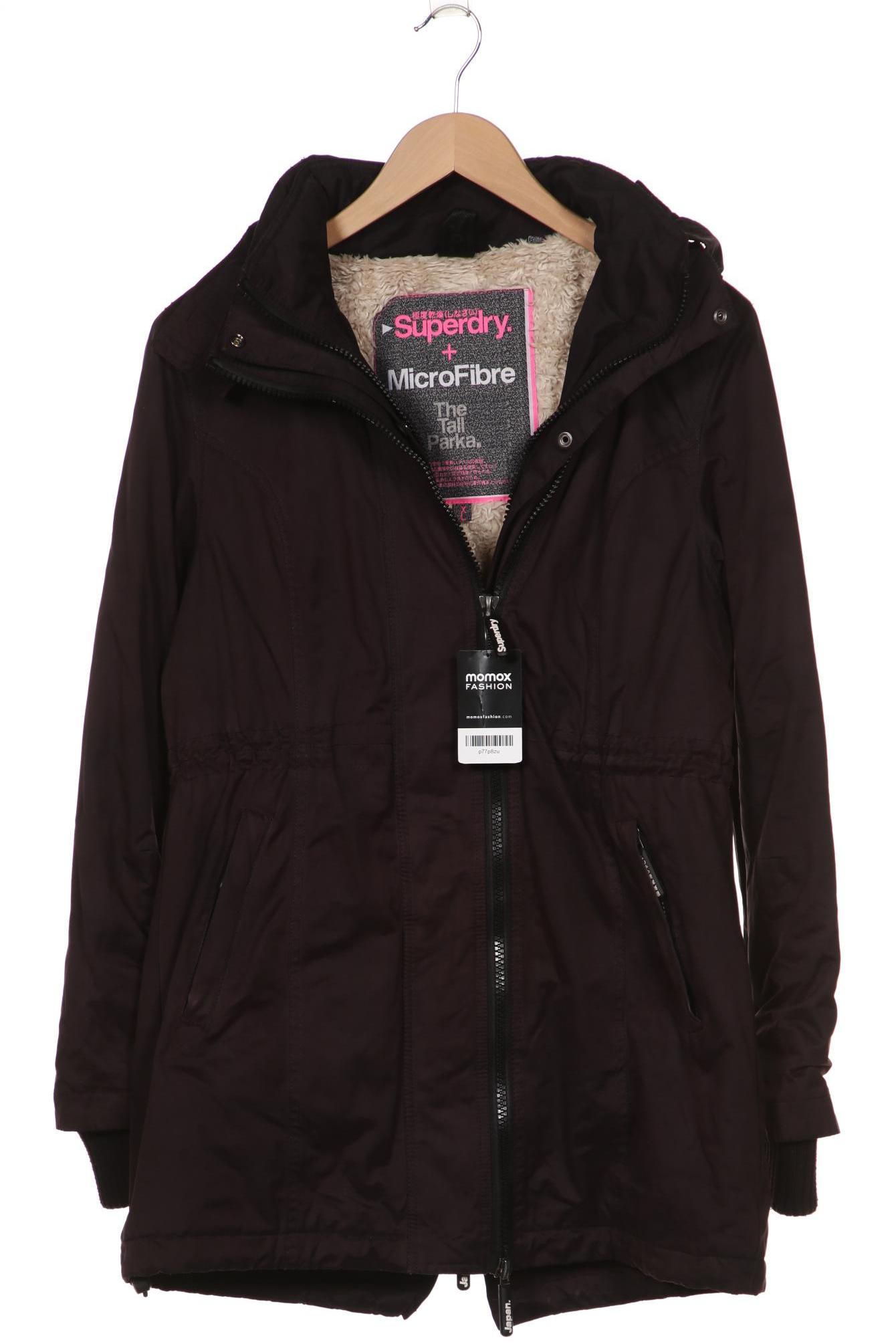 

Superdry Damen Mantel, schwarz, Gr. 44