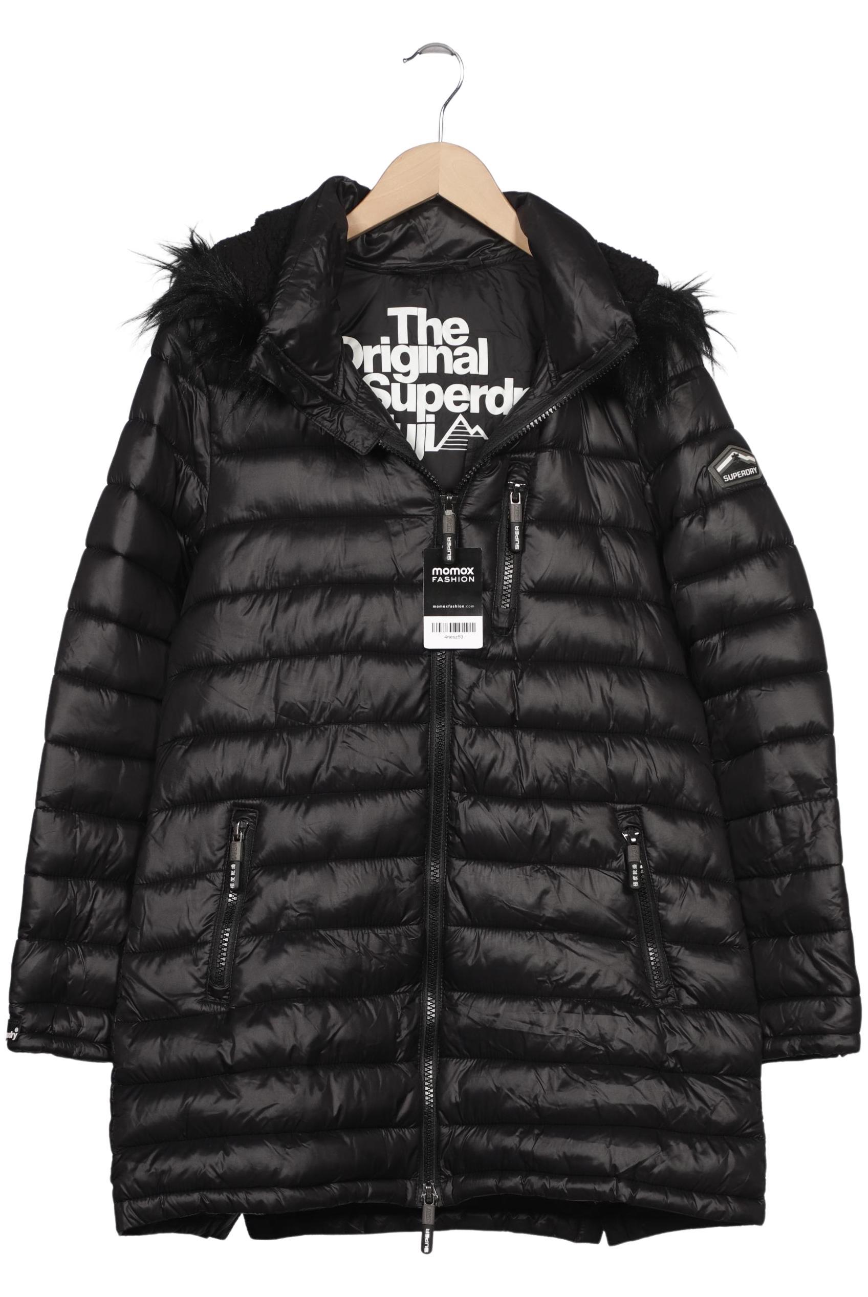 

Superdry Damen Mantel, schwarz, Gr. 44
