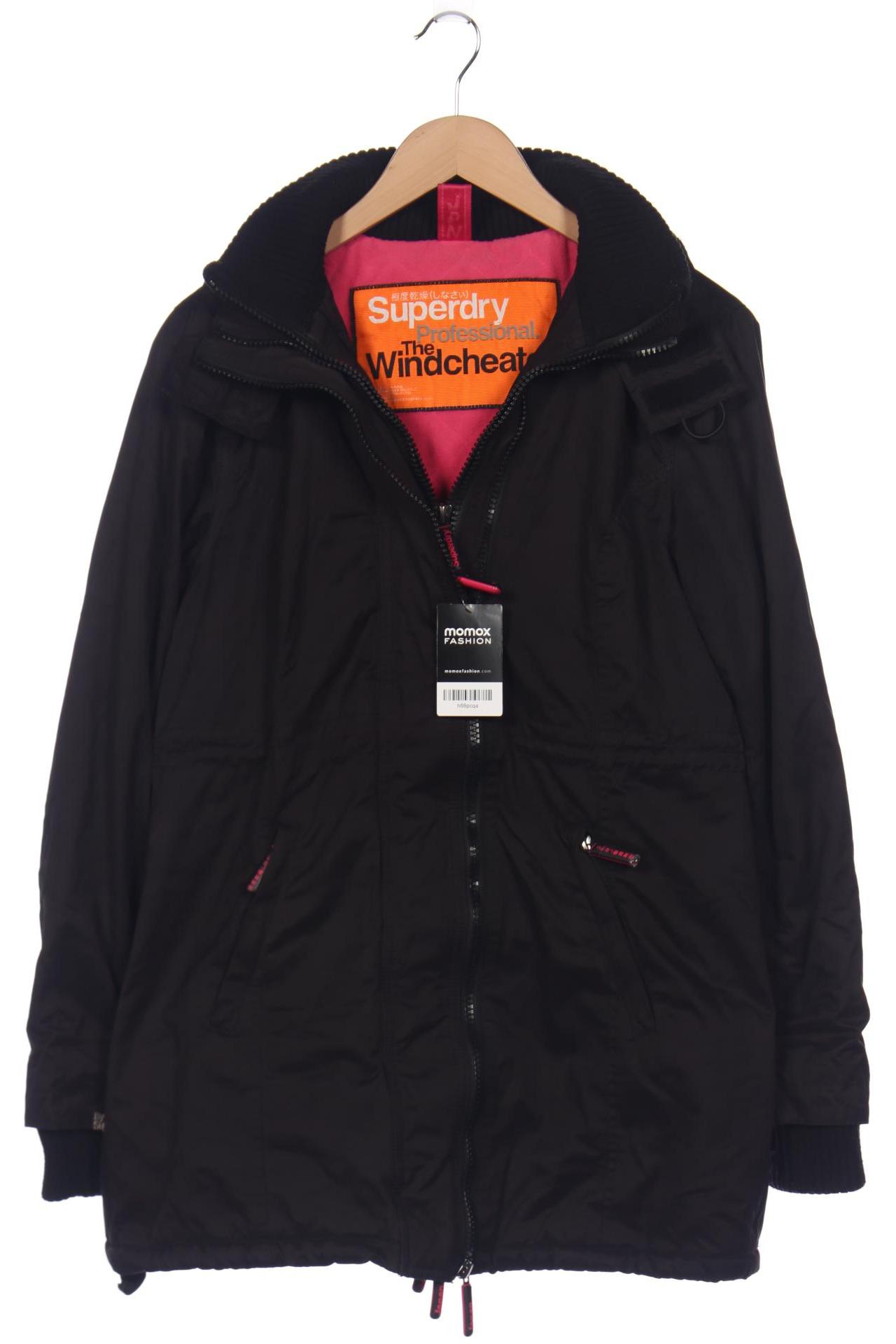 

Superdry Damen Mantel, schwarz