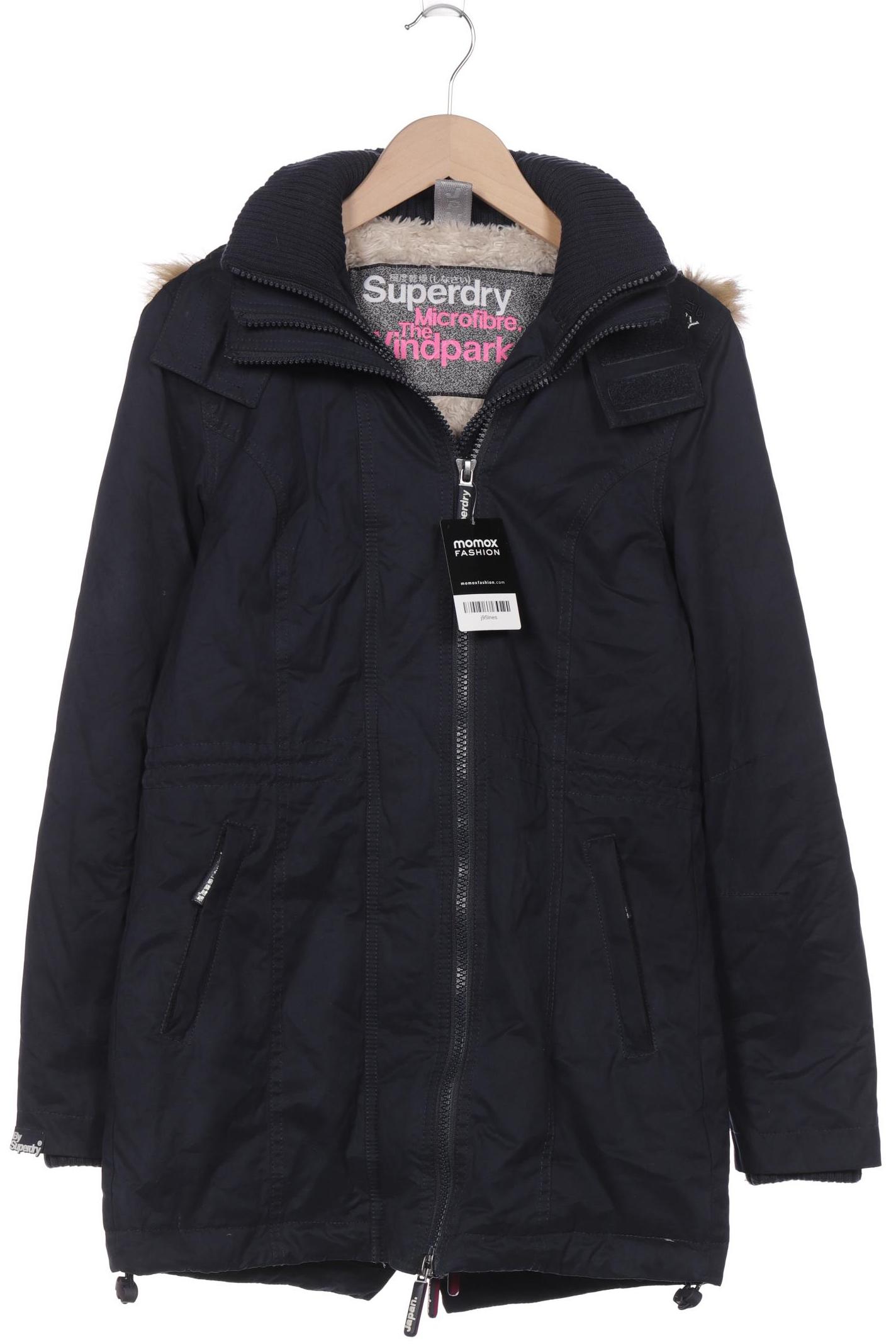 

Superdry Damen Mantel, marineblau, Gr. 36