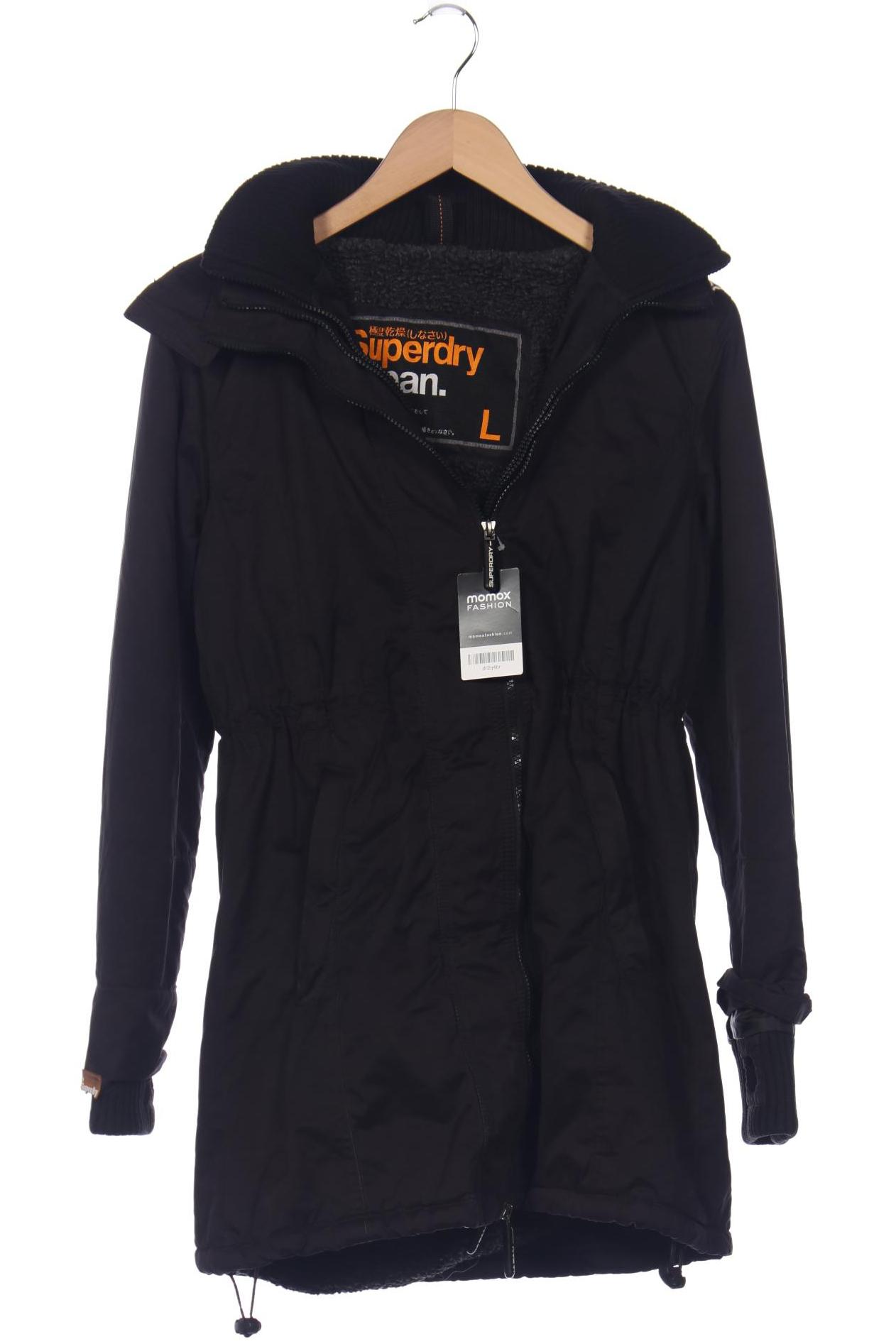 

Superdry Damen Mantel, schwarz