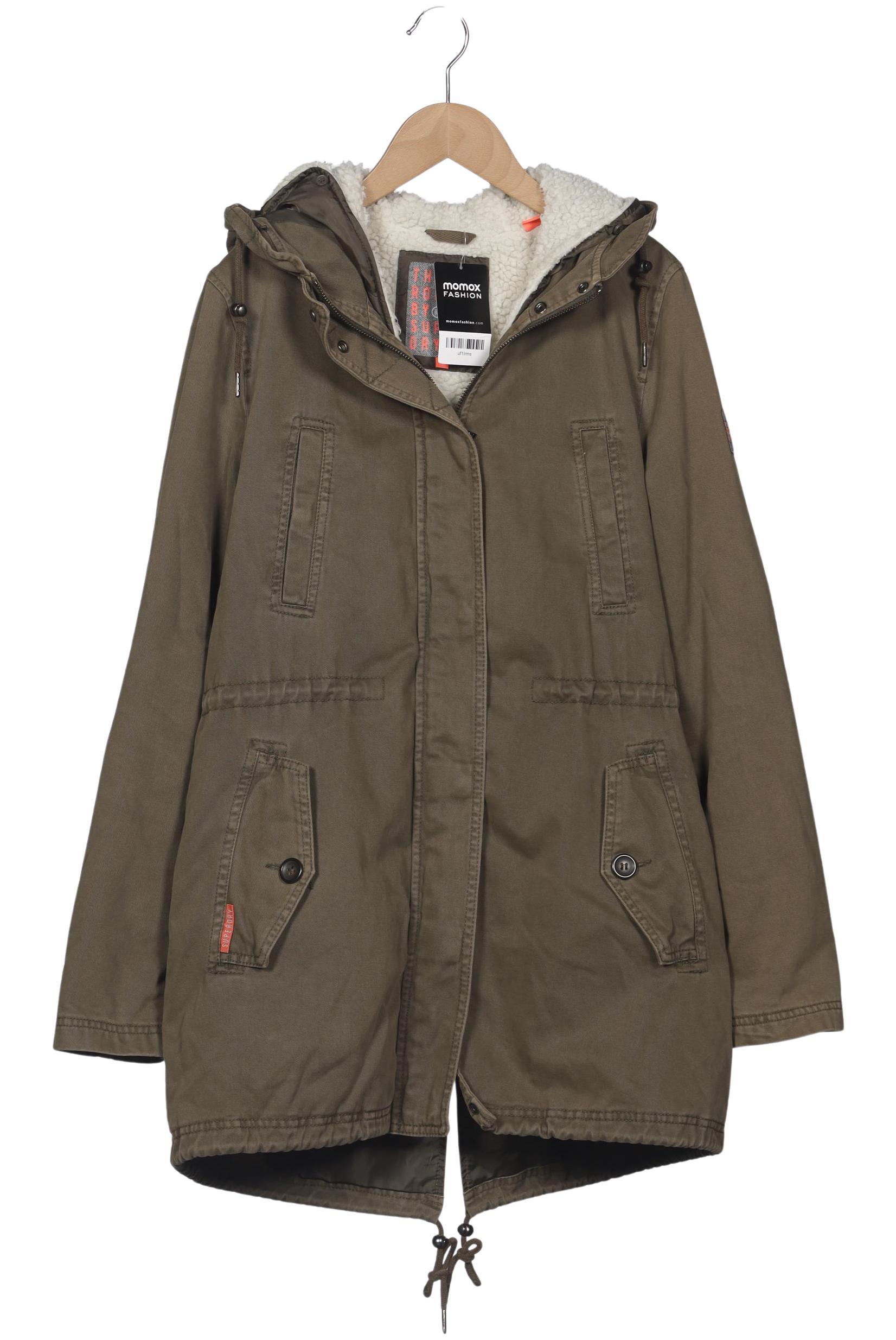 

Superdry Damen Mantel, grün, Gr. 36