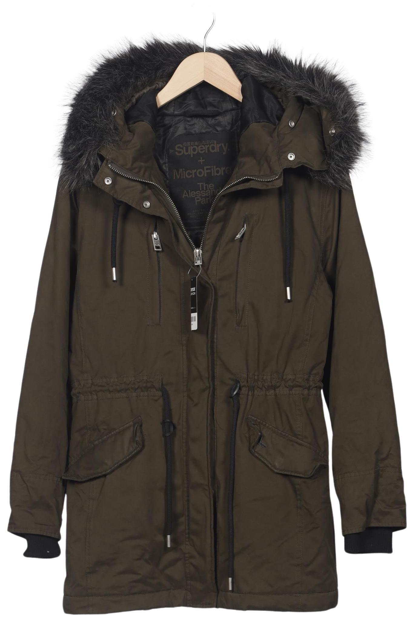 

Superdry Damen Mantel, grün, Gr. 38