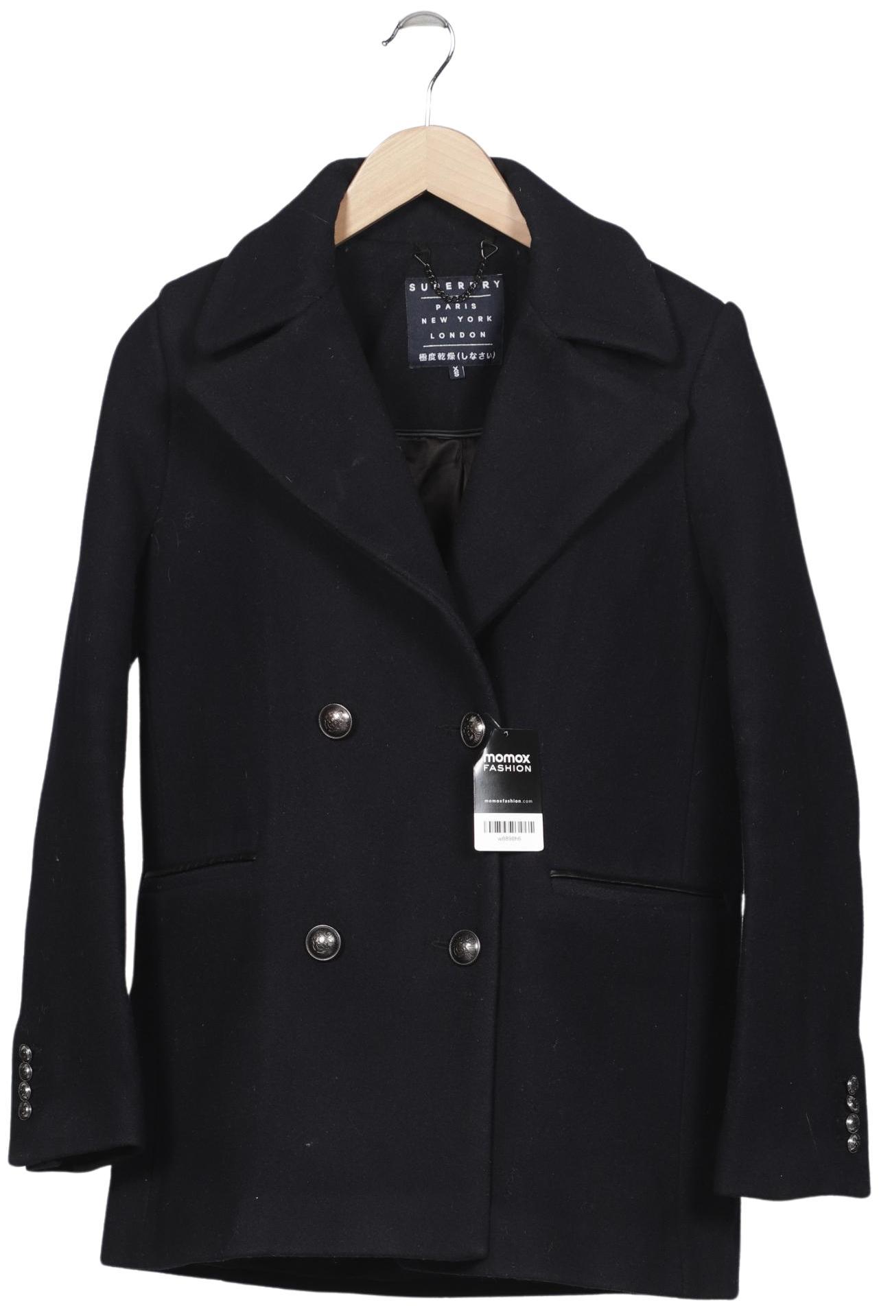 

Superdry Damen Mantel, marineblau, Gr. 34