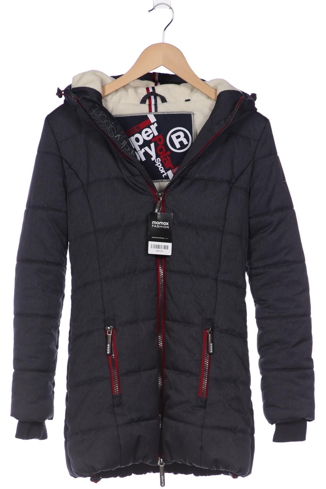 

Superdry Damen Mantel, marineblau