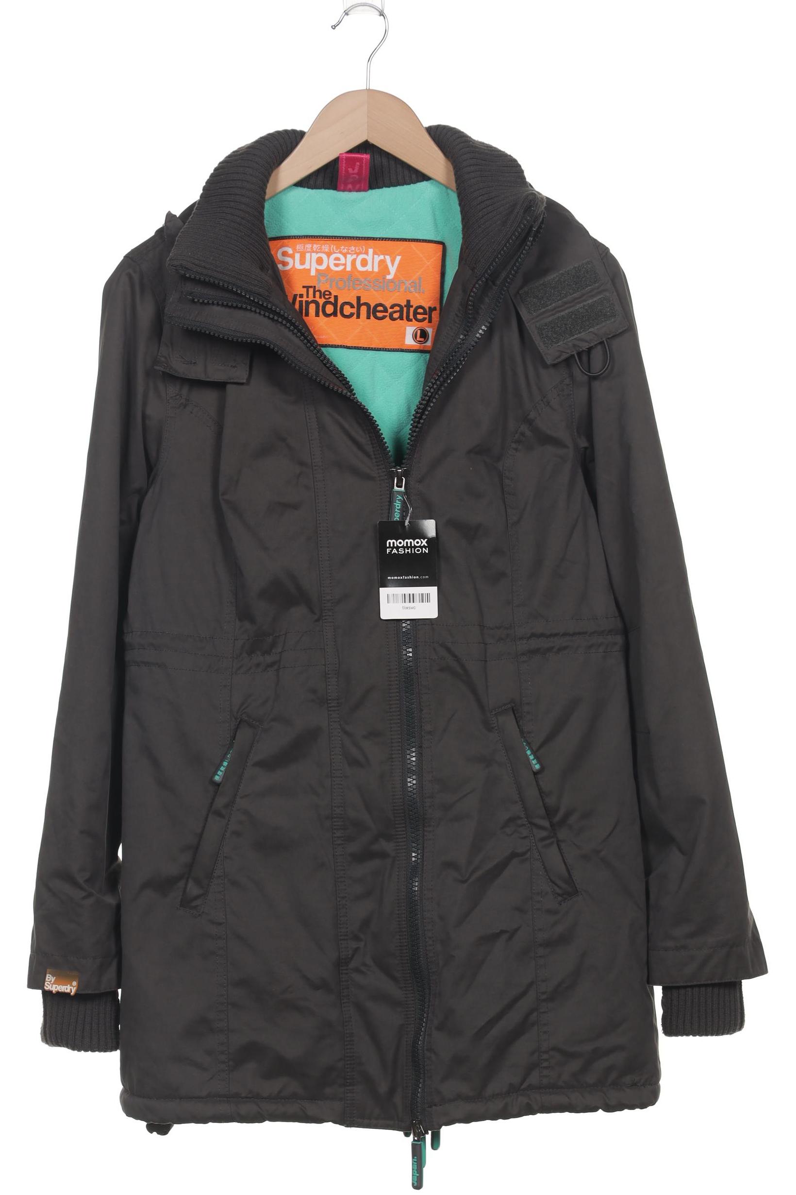 

Superdry Damen Mantel, grau, Gr. 42