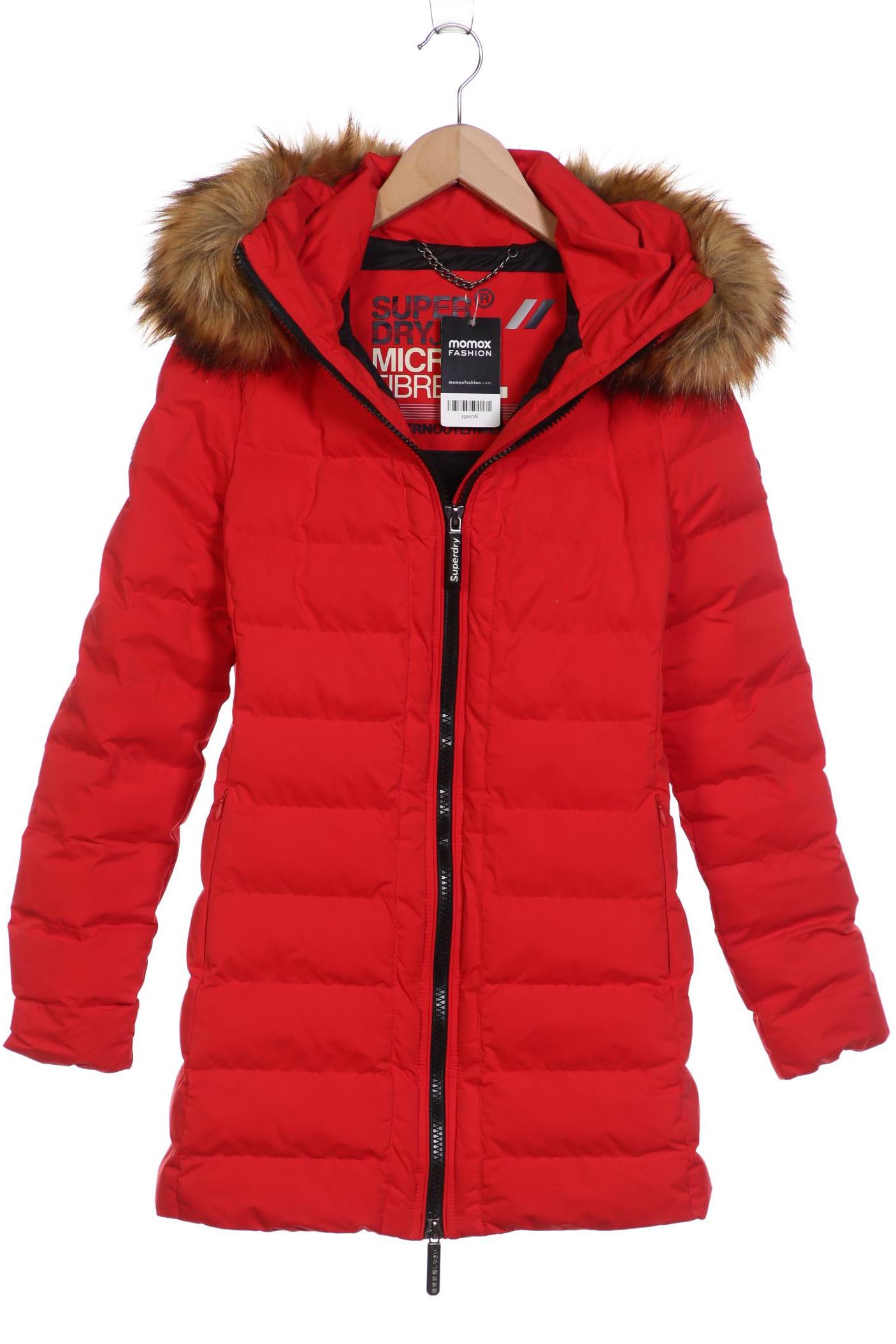 

Superdry Damen Mantel, rot