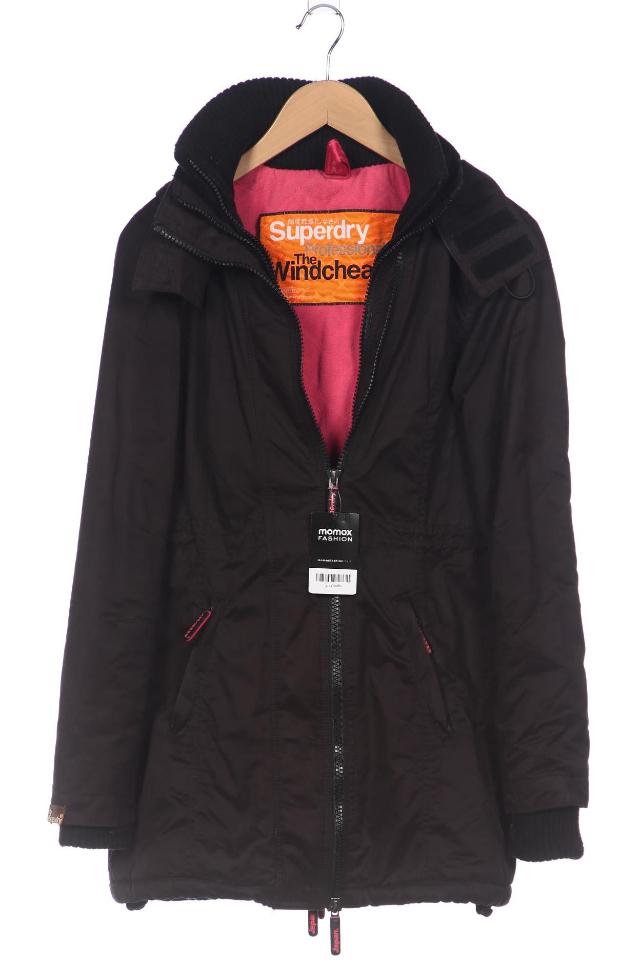 

Superdry Damen Mantel, schwarz, Gr. 36