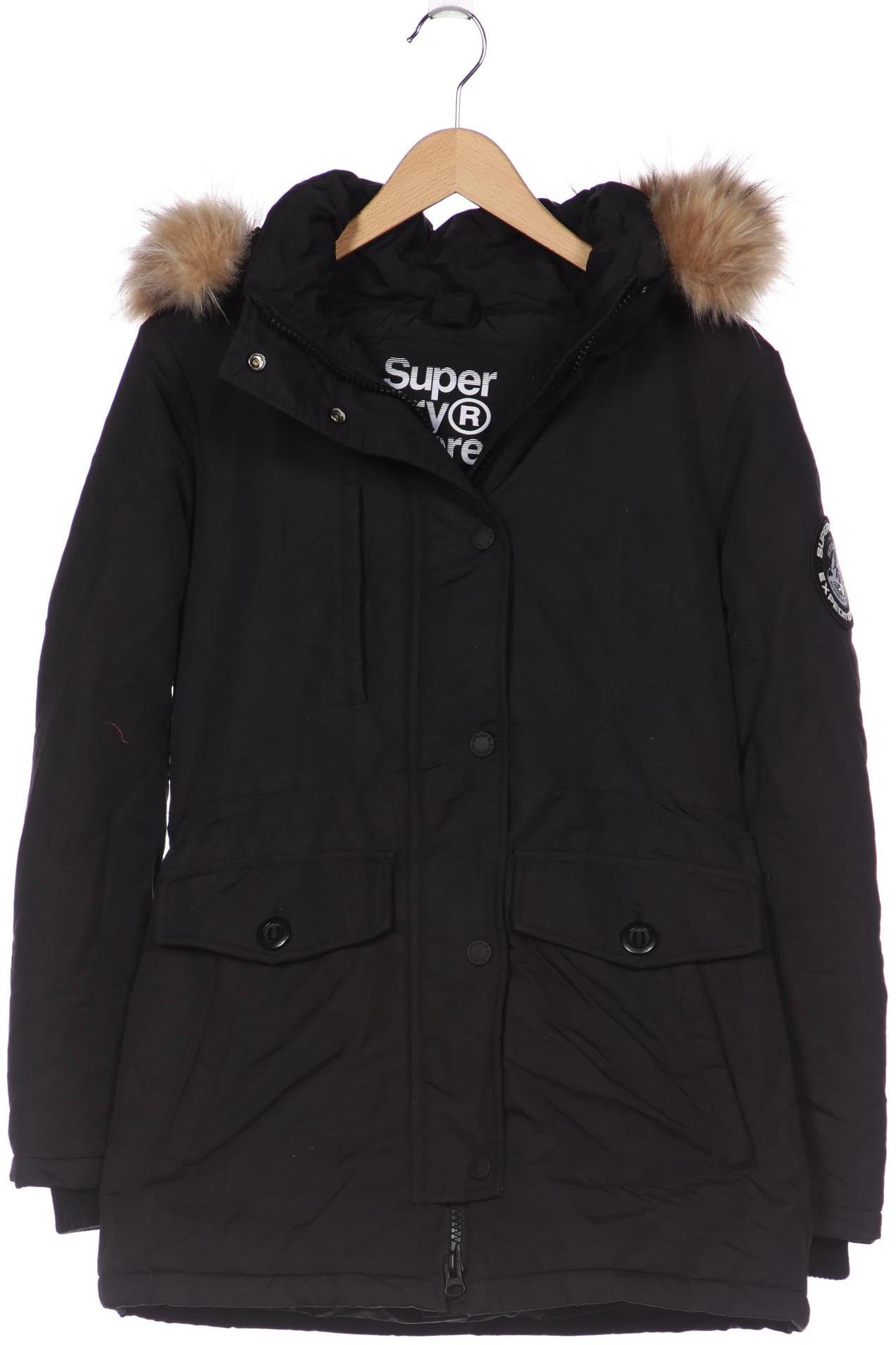 

Superdry Damen Mantel, schwarz, Gr. 34