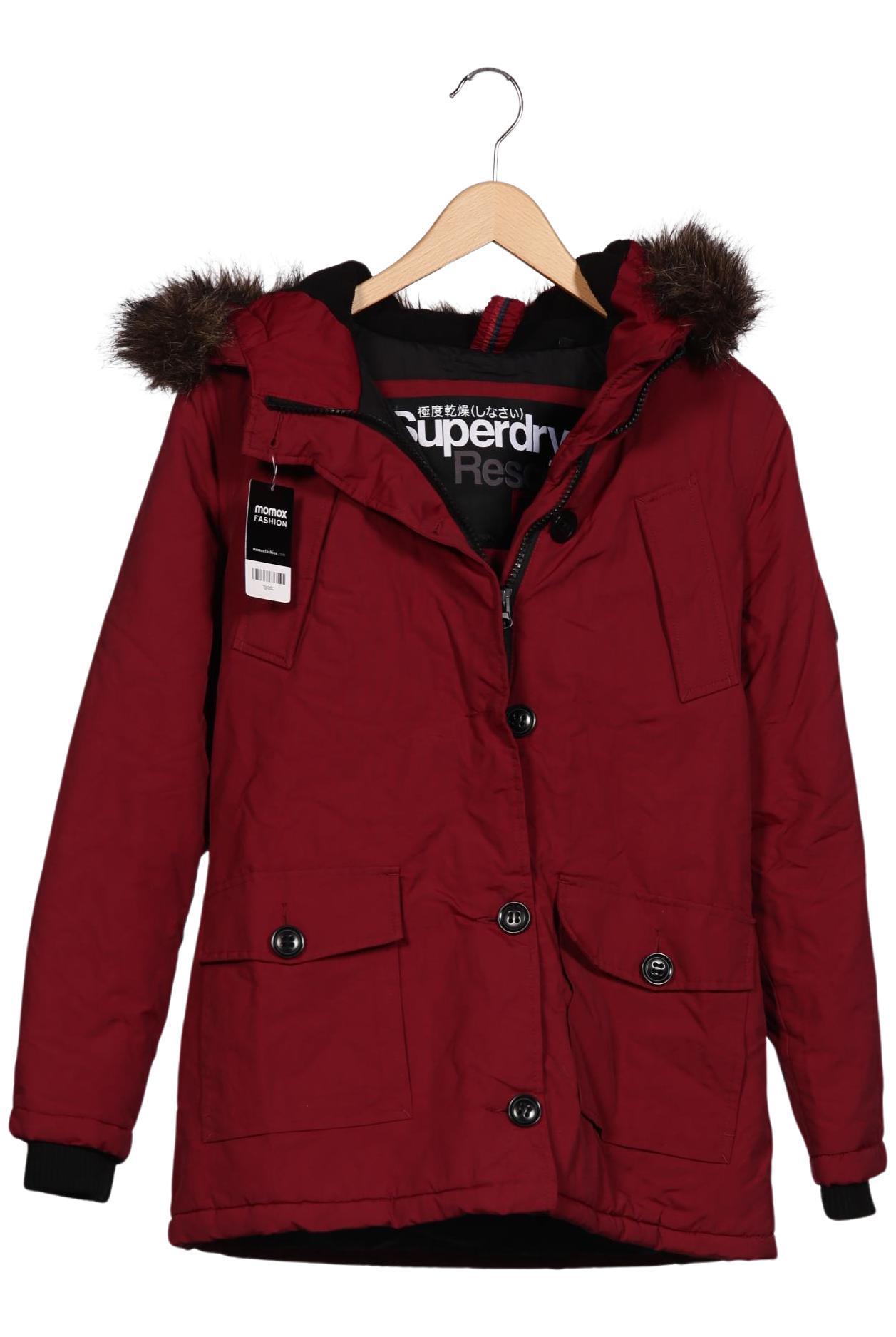 

Superdry Damen Mantel, rot, Gr. 38