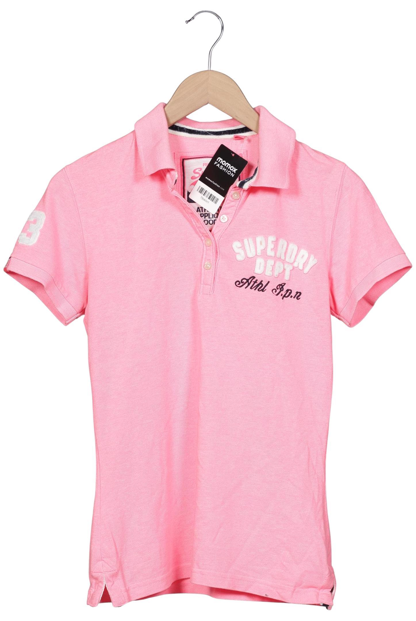

Superdry Damen Poloshirt, pink, Gr. 38