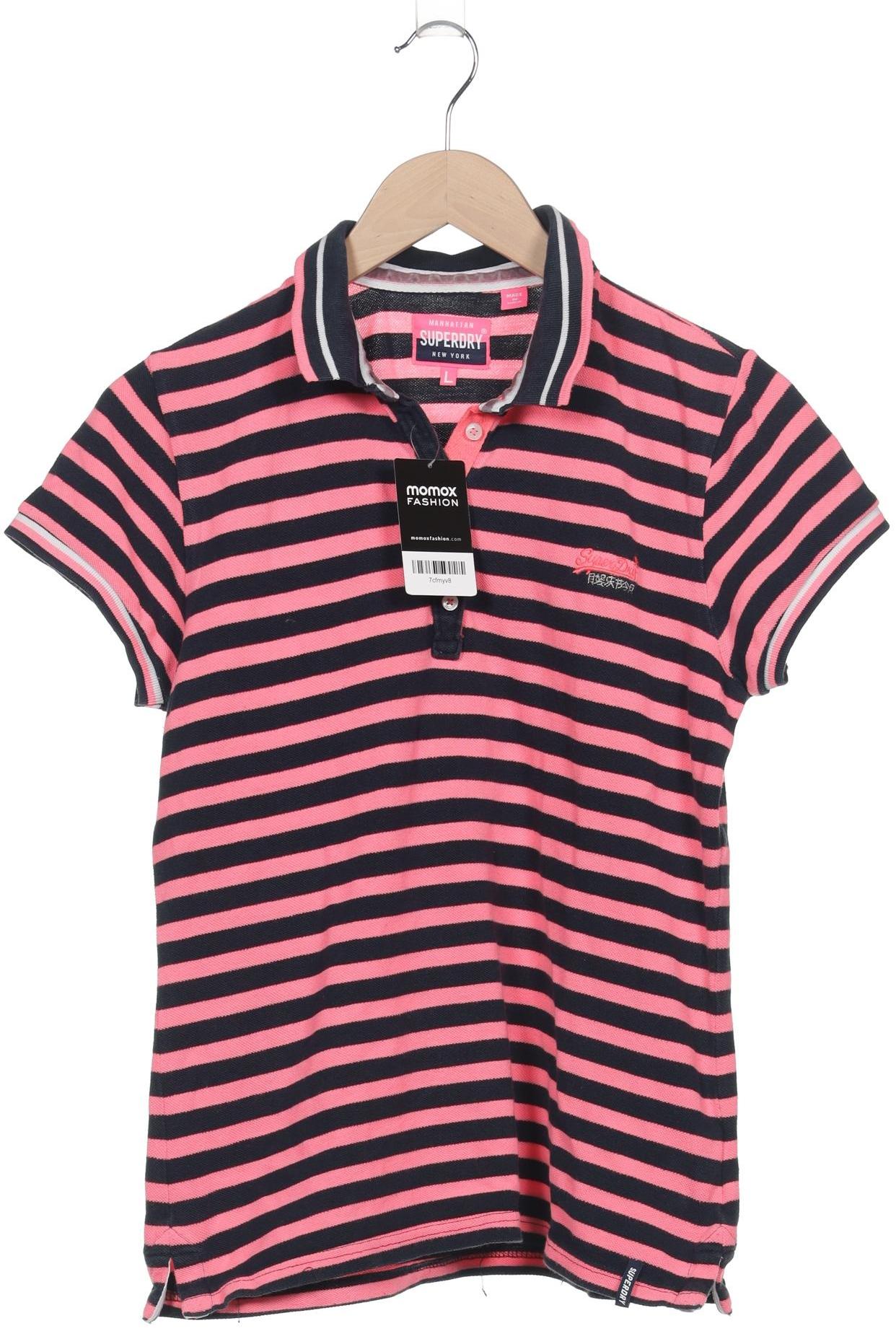 

Superdry Damen Poloshirt, pink, Gr. 42