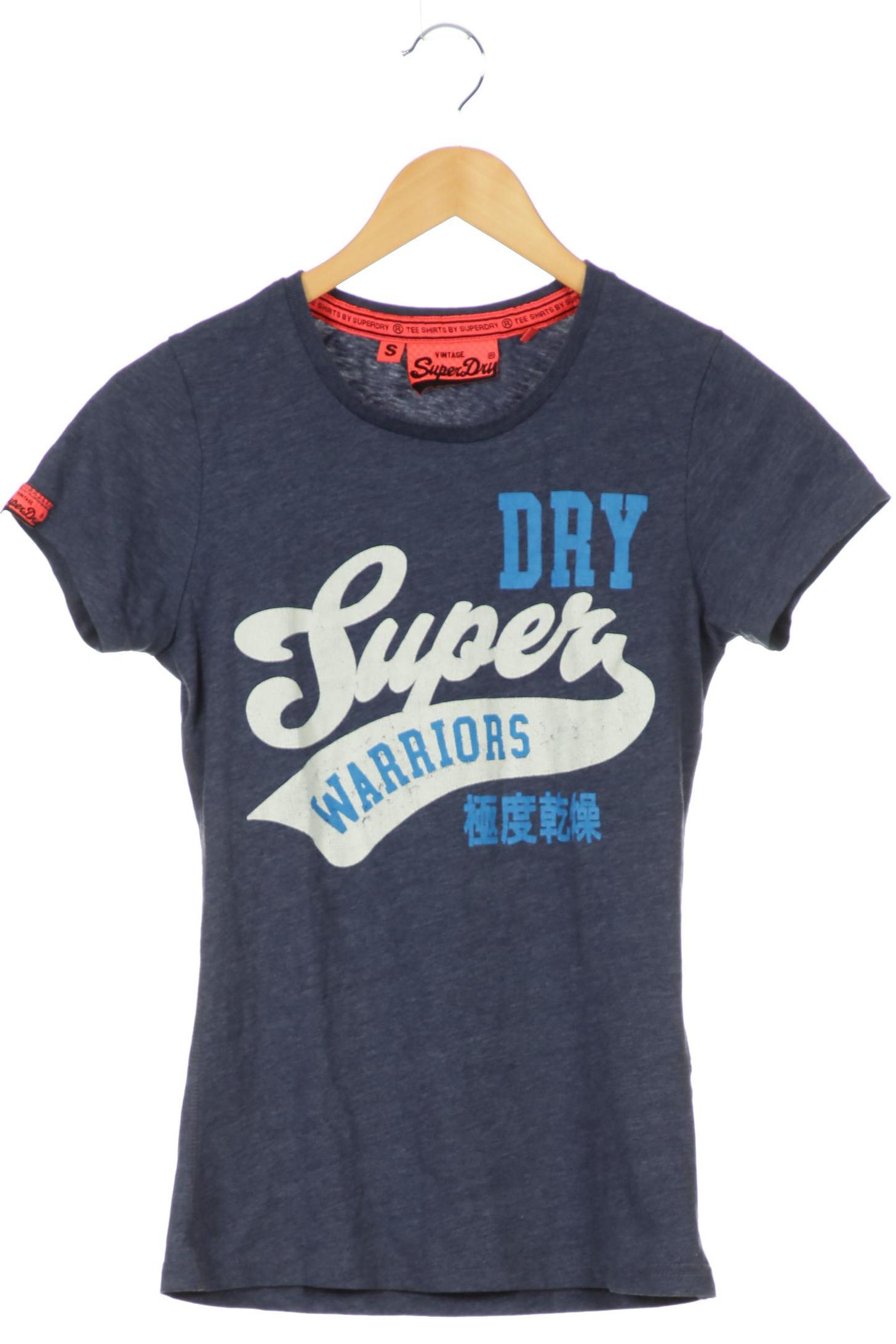 

Superdry Damen Poloshirt, blau, Gr. 36