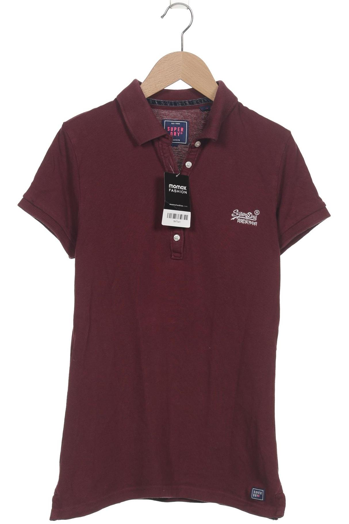 

Superdry Damen Poloshirt, bordeaux, Gr. 38