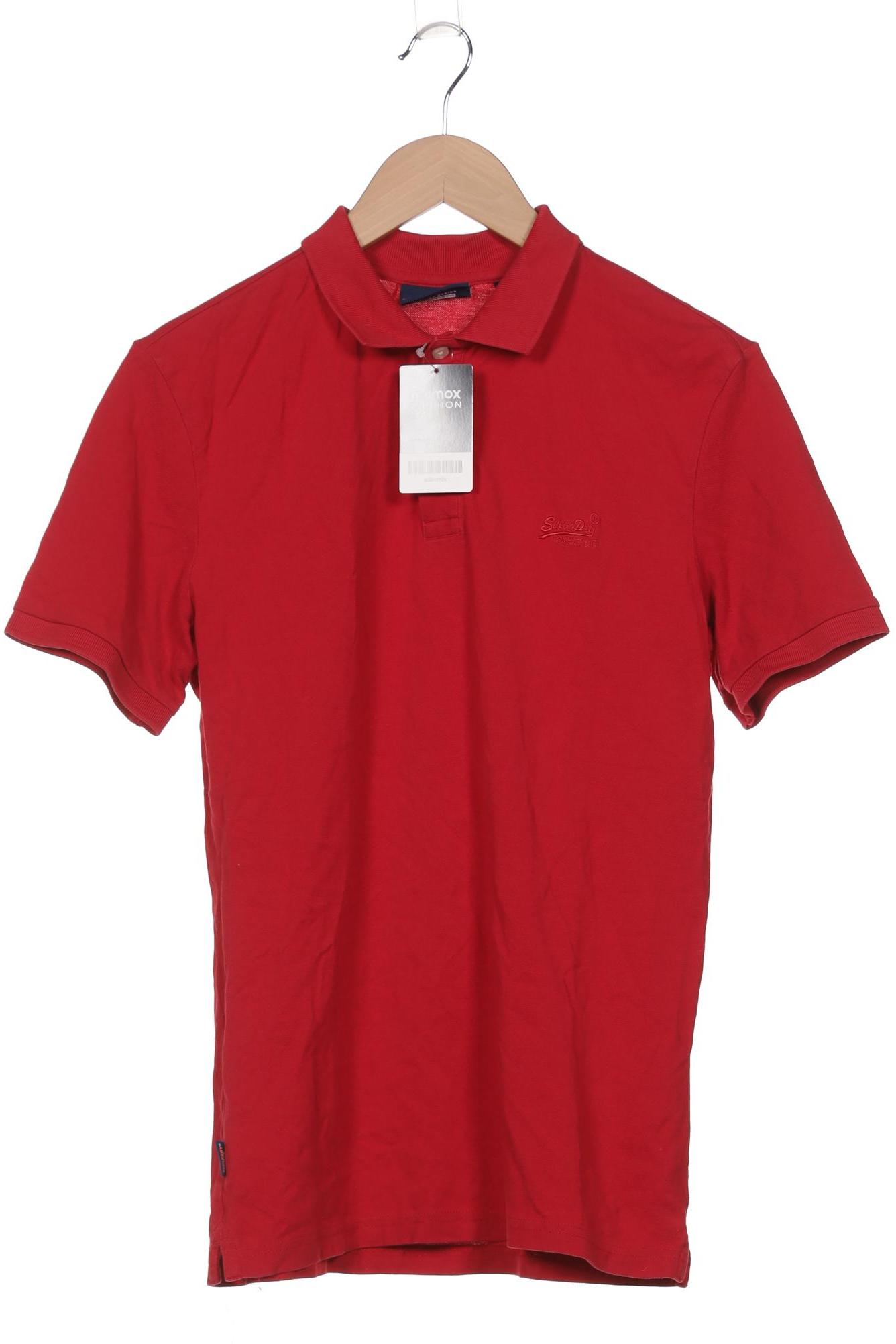 

Superdry Damen Poloshirt, rot, Gr. 38