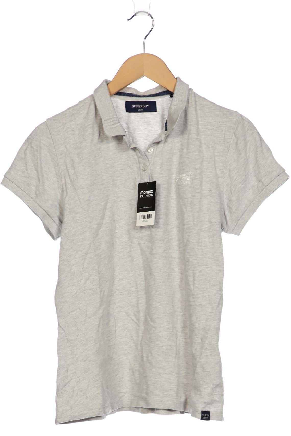 

Superdry Damen Poloshirt, grau, Gr. 44