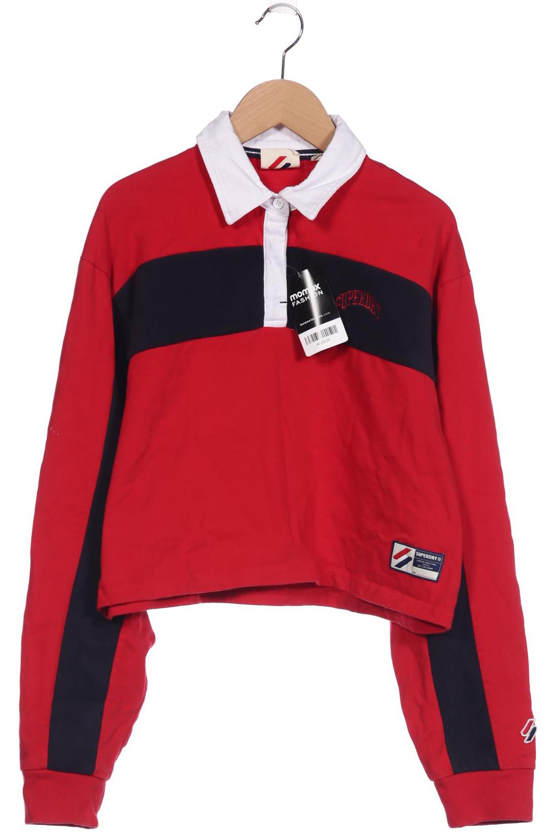 

Superdry Damen Poloshirt, rot