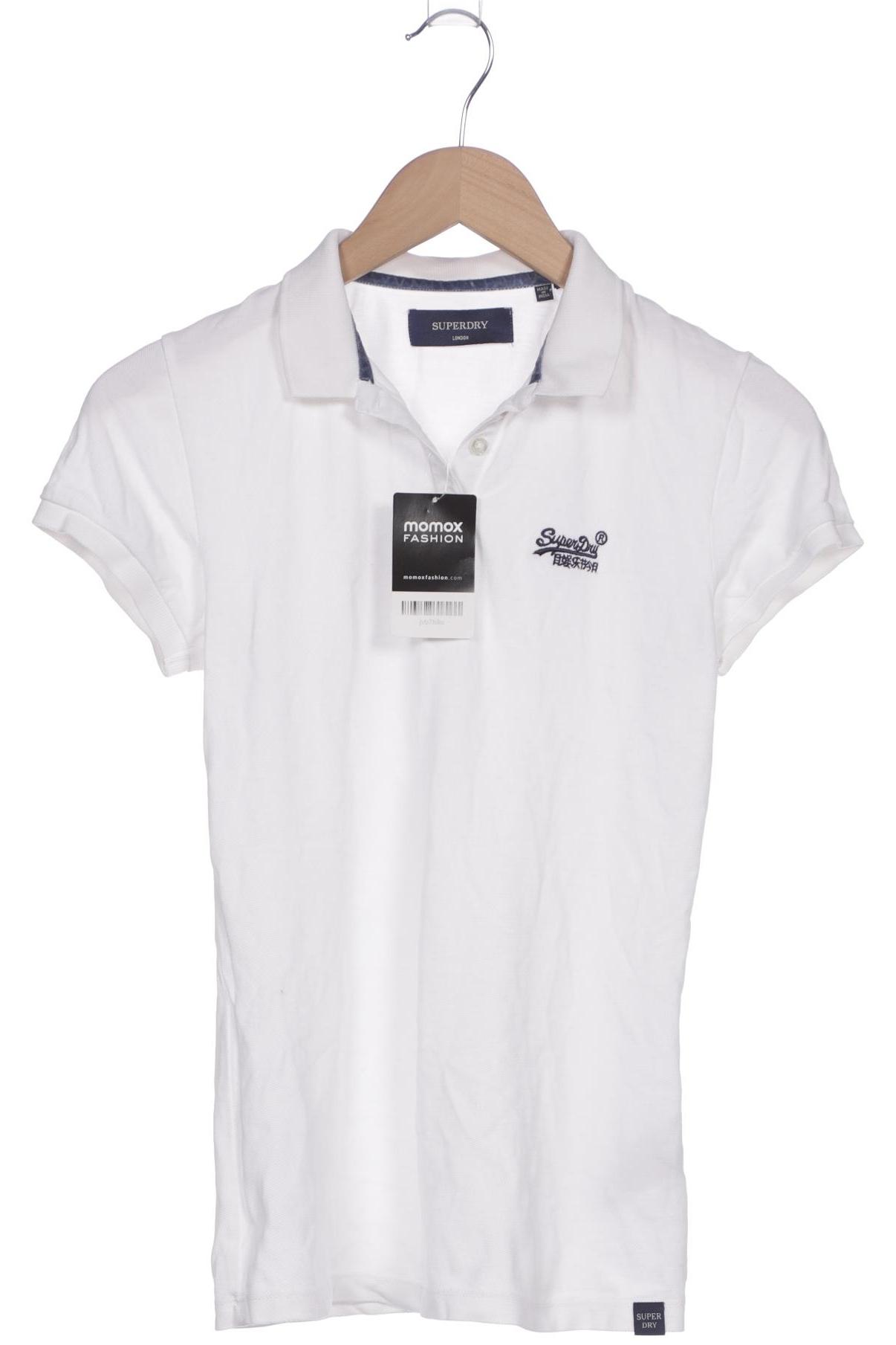

Superdry Damen Poloshirt, weiß, Gr. 38