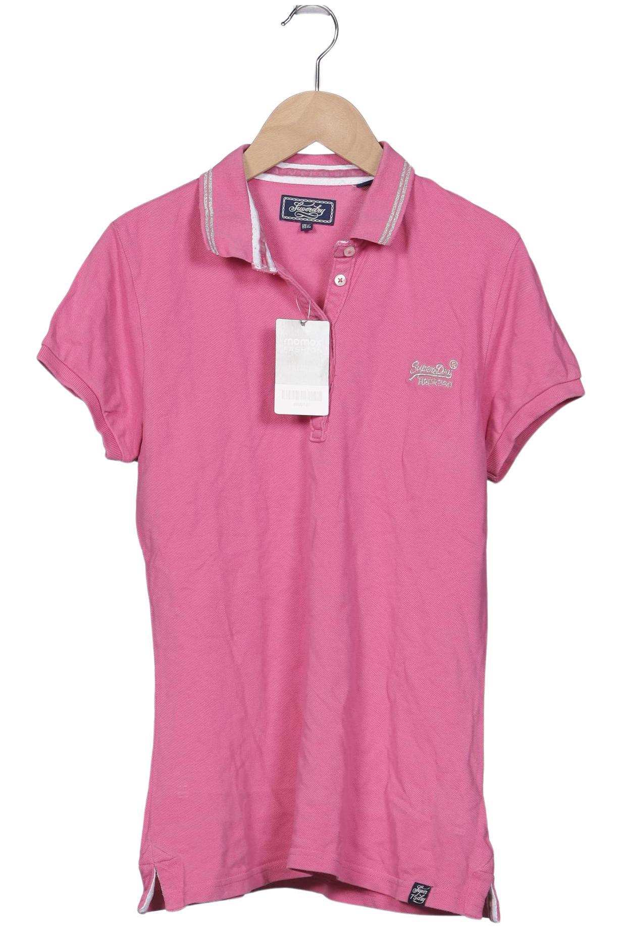 

Superdry Damen Poloshirt, pink, Gr. 40