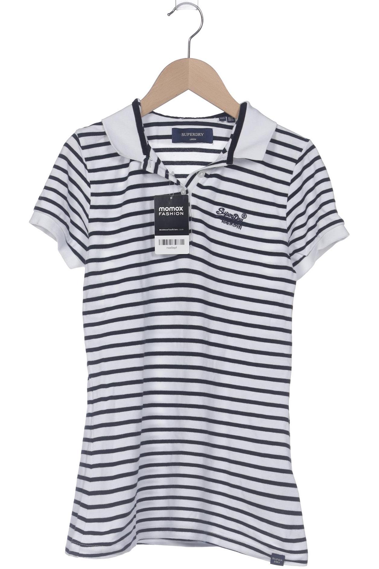 

Superdry Damen Poloshirt, weiß, Gr. 38