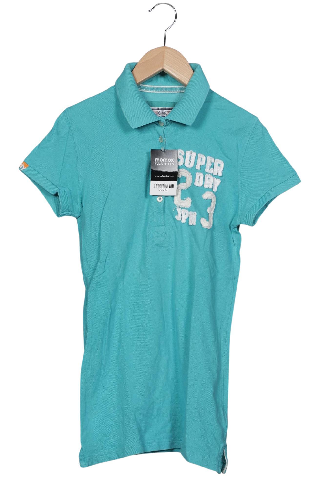 

Superdry Damen Poloshirt, türkis, Gr. 36
