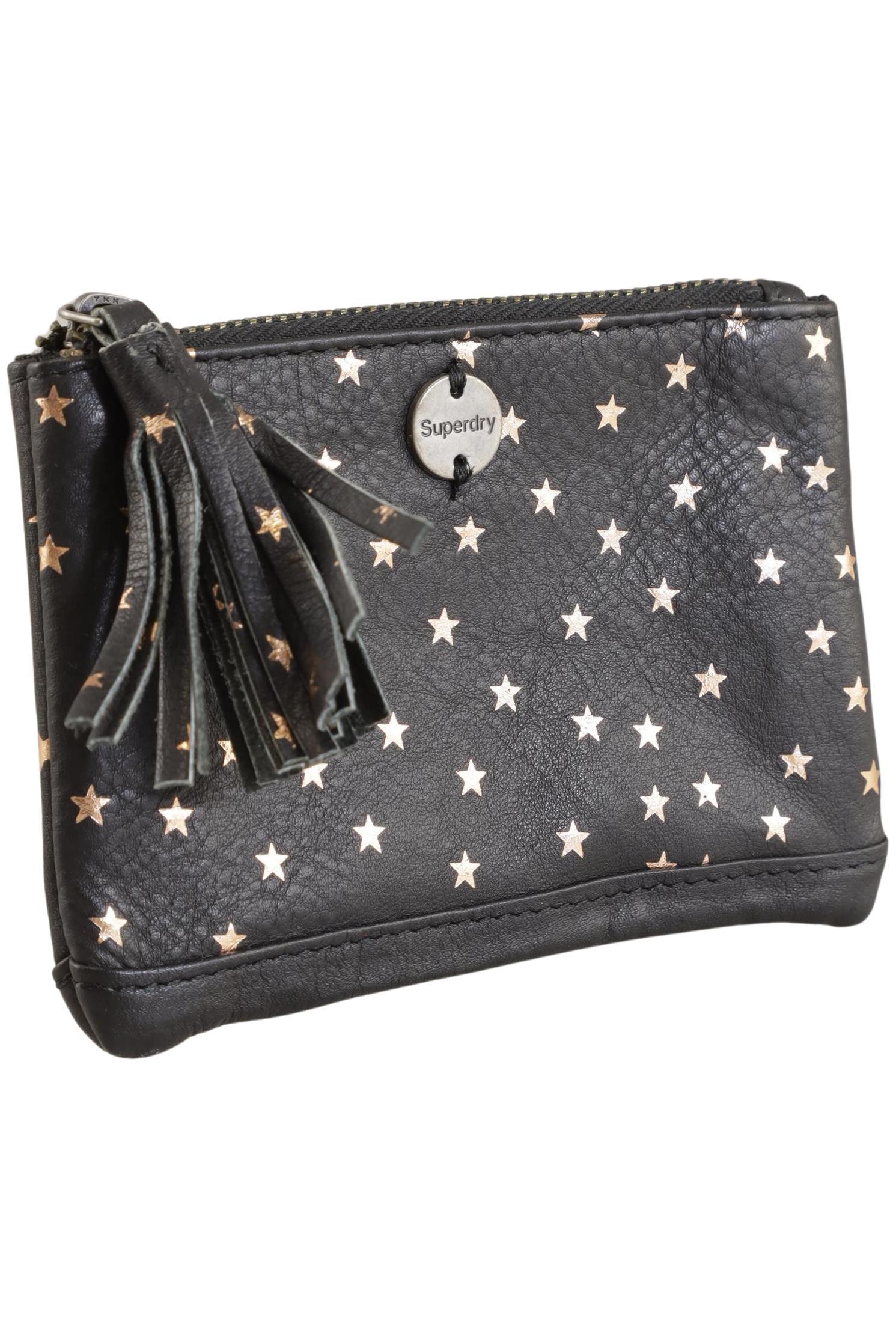 

Superdry Damen Portemonnaie, schwarz, Gr.