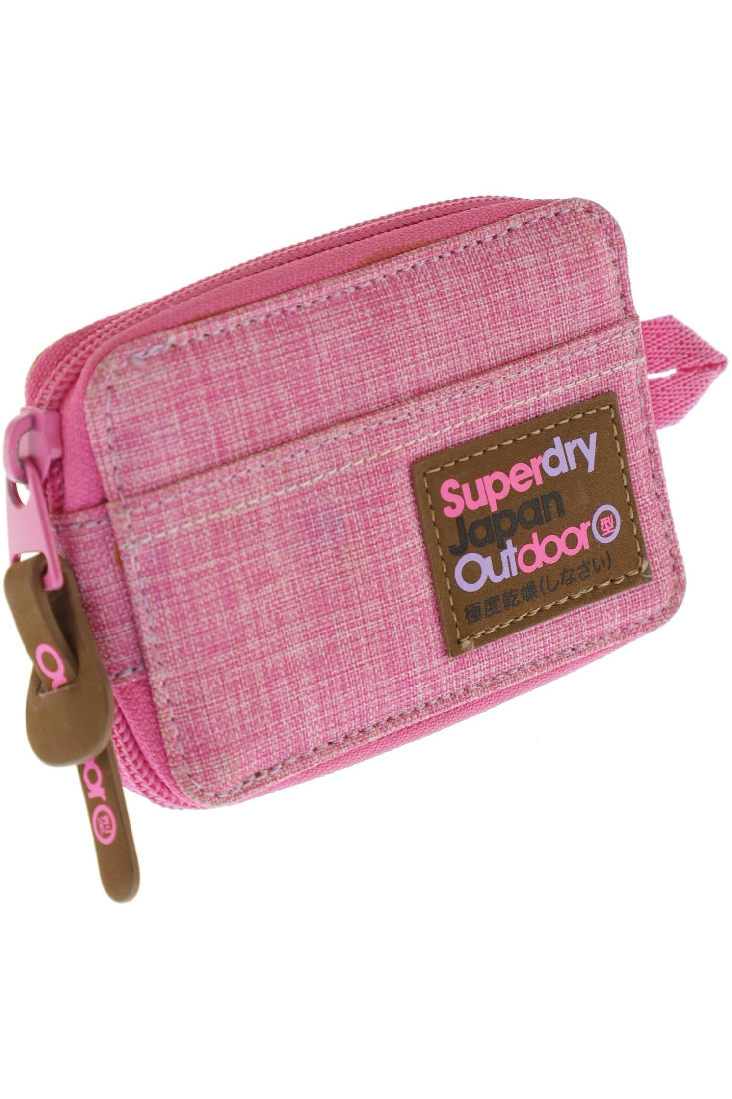 

Superdry Damen Portemonnaie, pink, Gr.