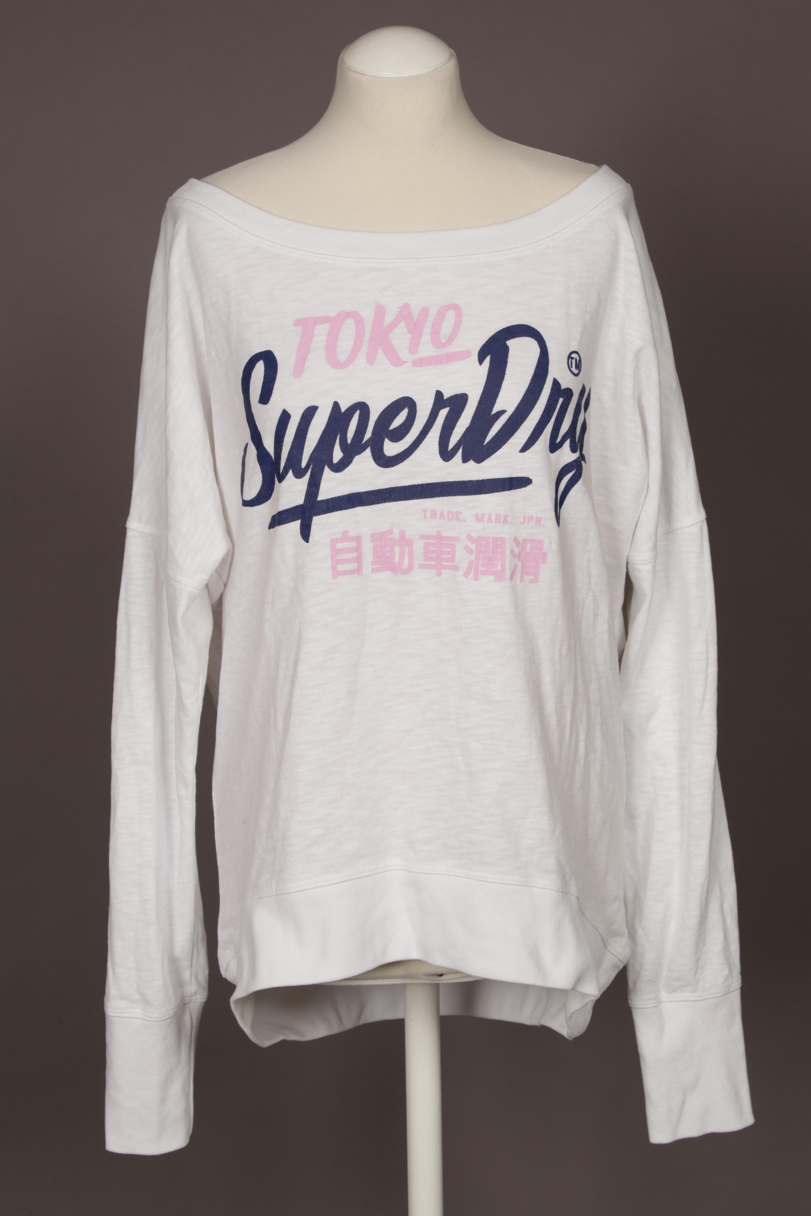 

Superdry Damen Pullover, weiß, Gr.