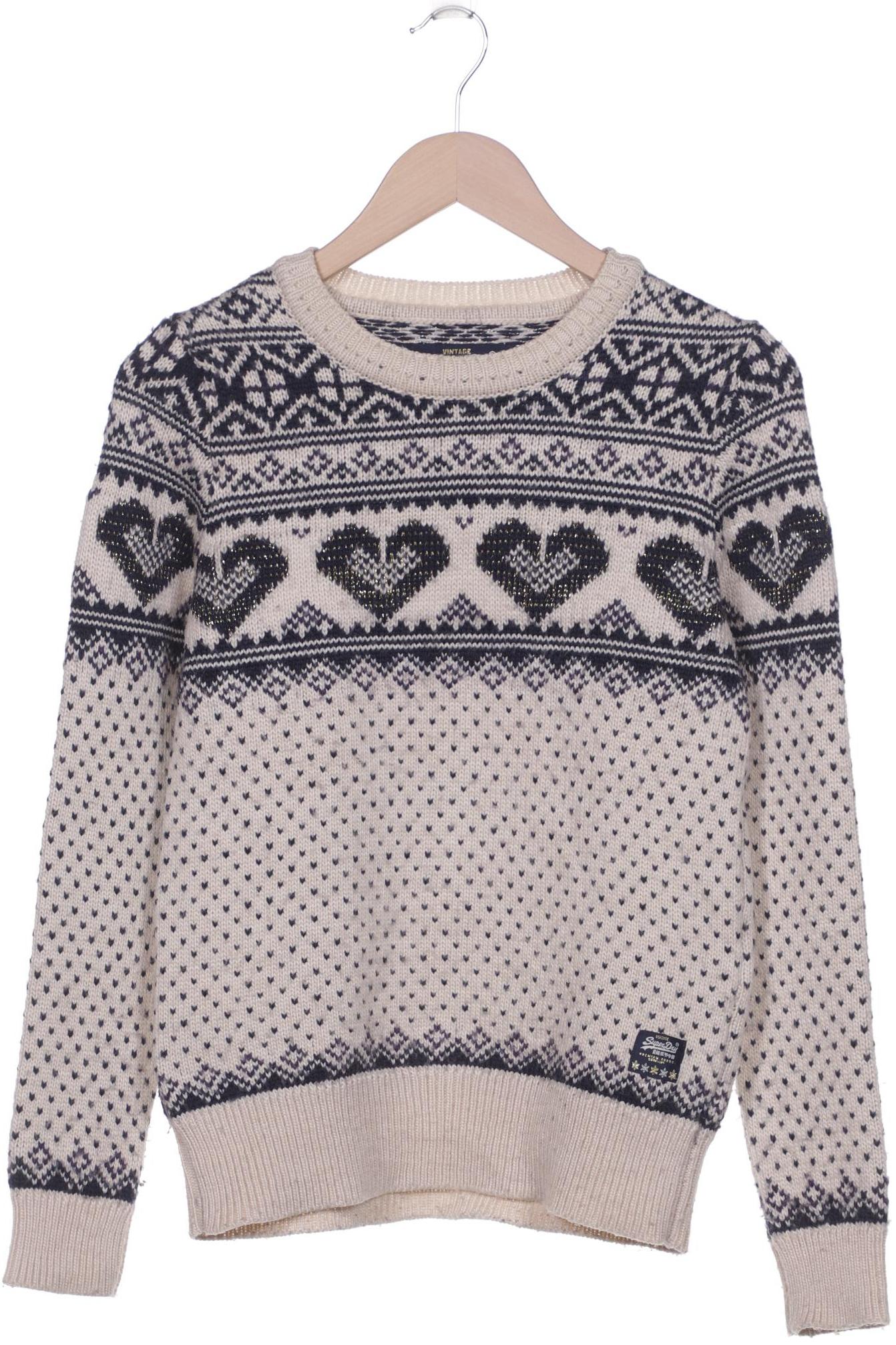 

Superdry Damen Pullover, beige, Gr. 36