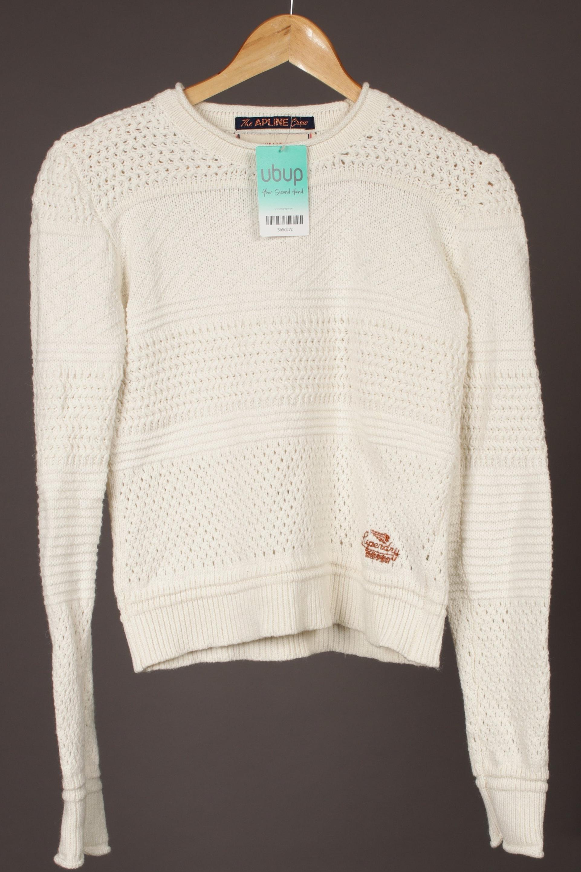 

Superdry Damen Pullover, weiß, Gr.
