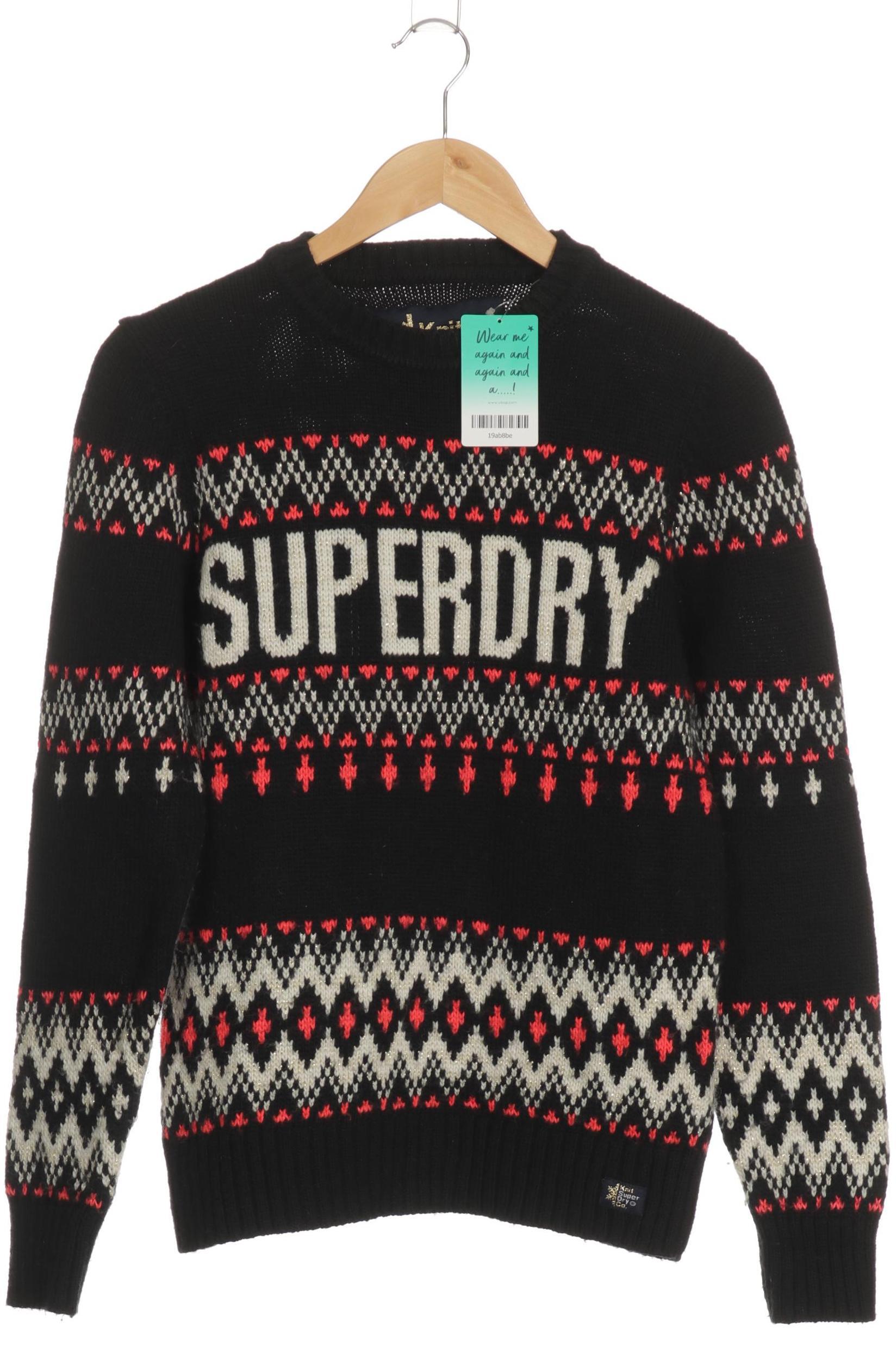 

Superdry Damen Pullover, schwarz, Gr.