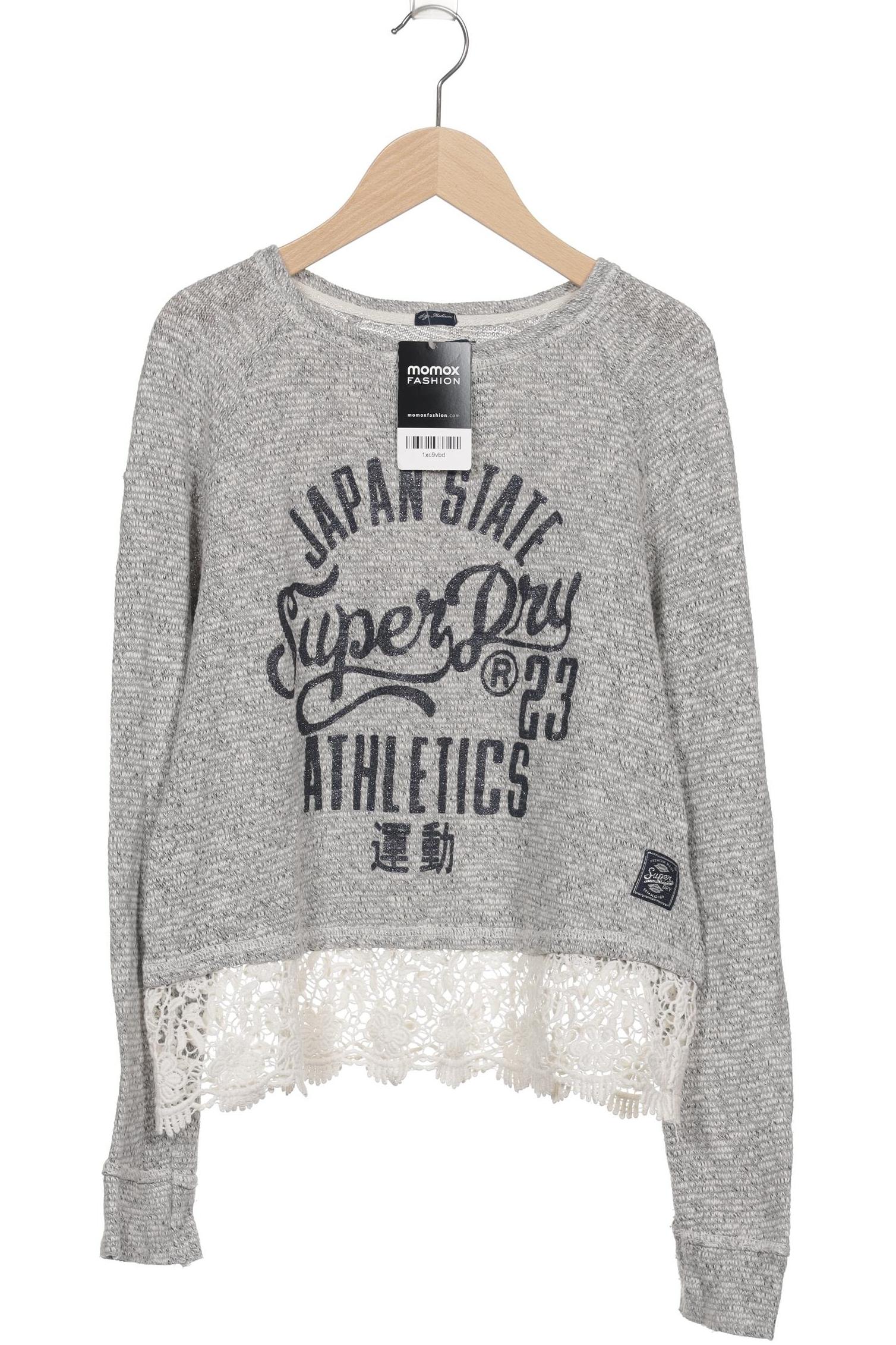 

Superdry Damen Pullover, grau, Gr. 38