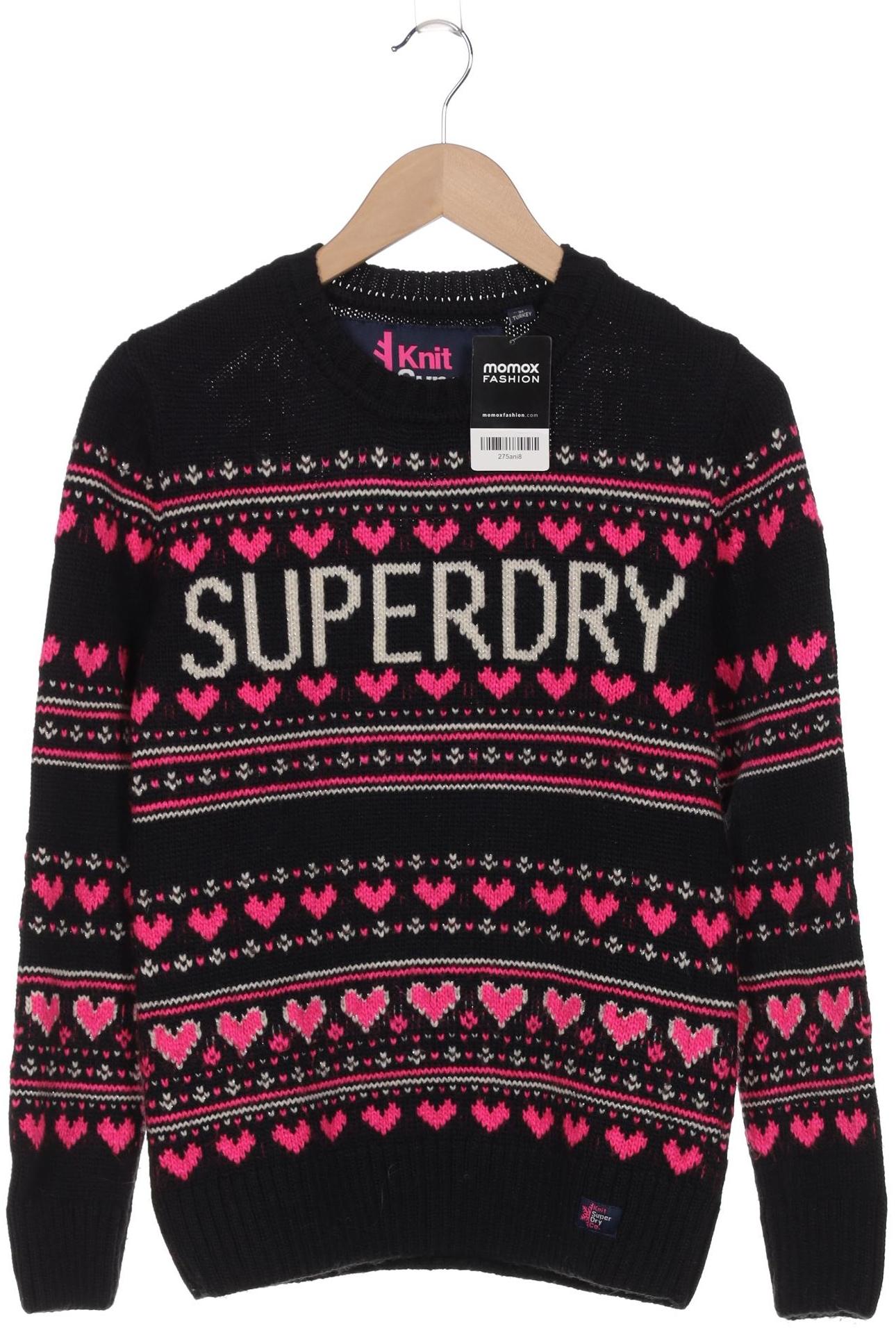 

Superdry Damen Pullover, schwarz, Gr. 38