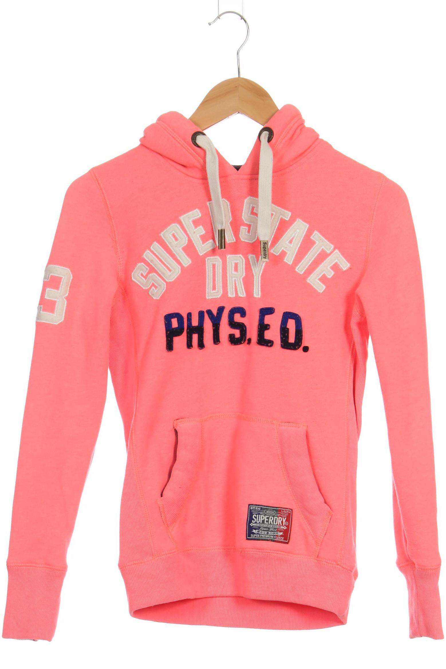 

Superdry Damen Kapuzenpullover, pink, Gr.