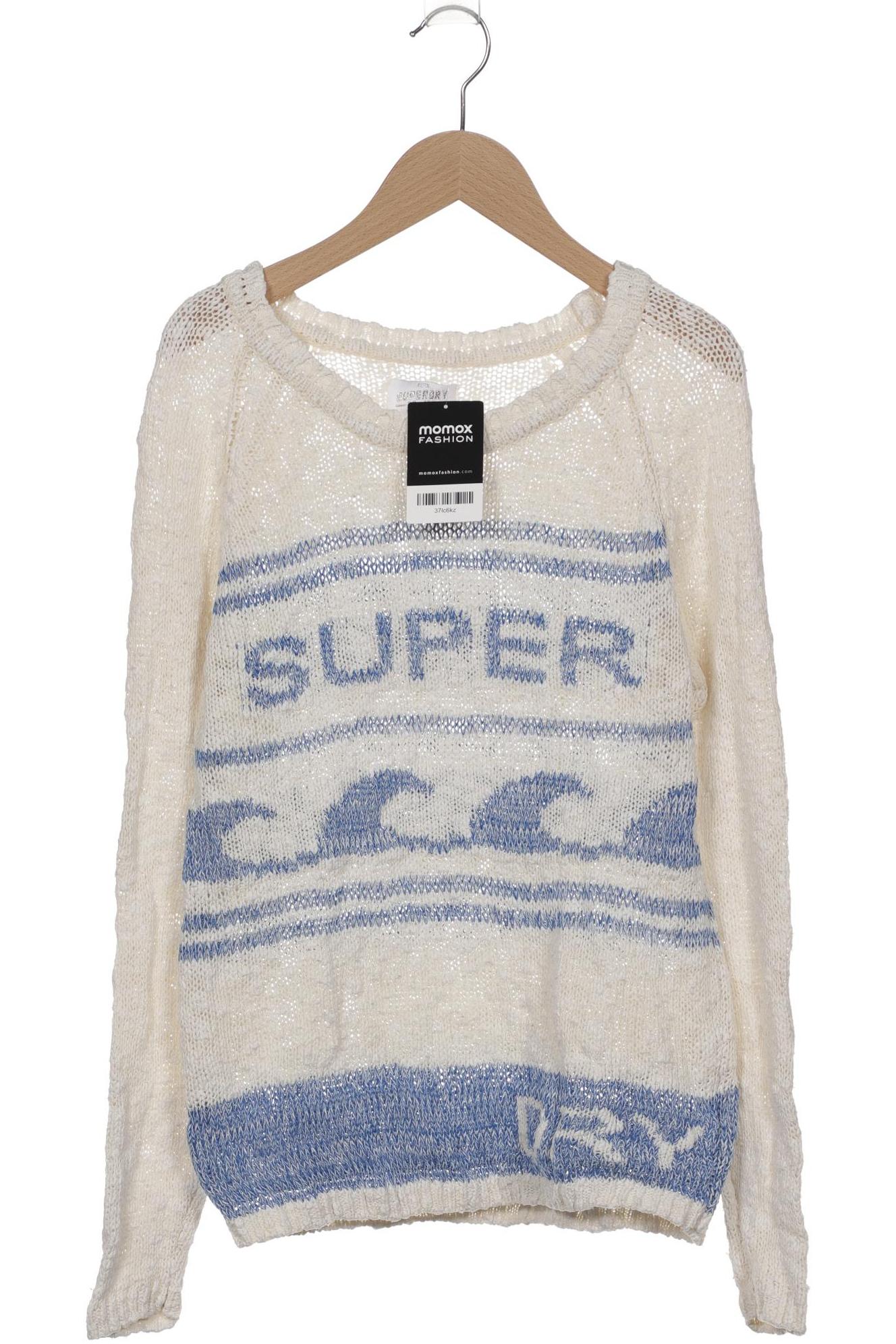 

Superdry Damen Pullover, cremeweiß, Gr. 38