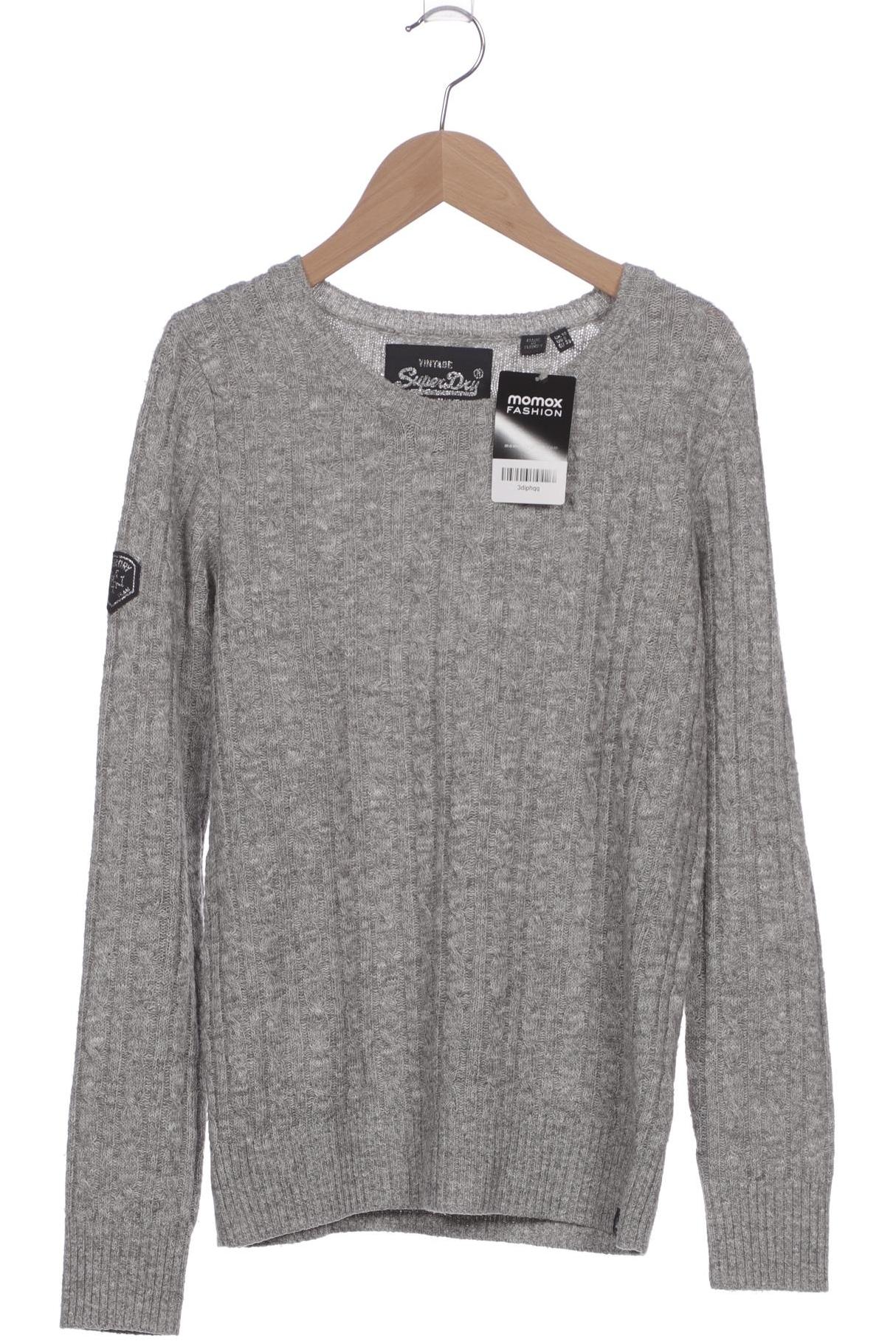 

Superdry Damen Pullover, grau, Gr. 38