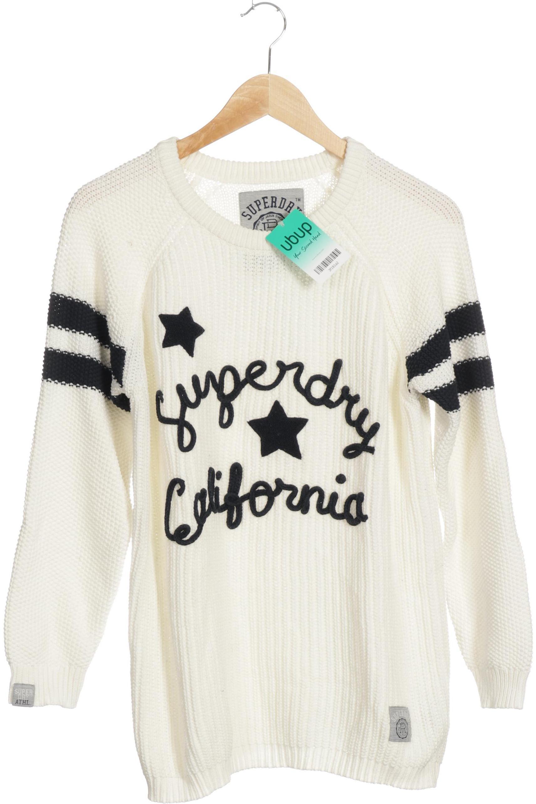 

Superdry Damen Pullover, weiß, Gr.