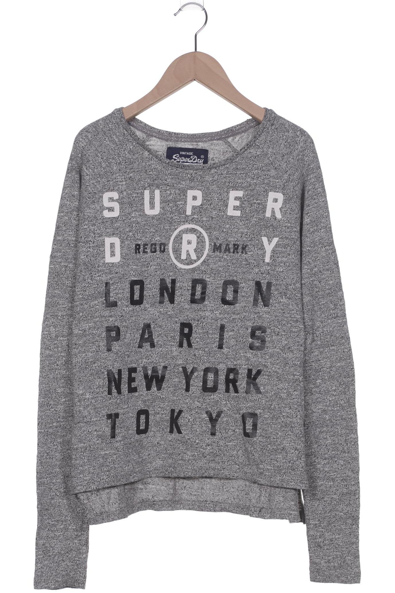 

Superdry Damen Pullover, grau, Gr. 36