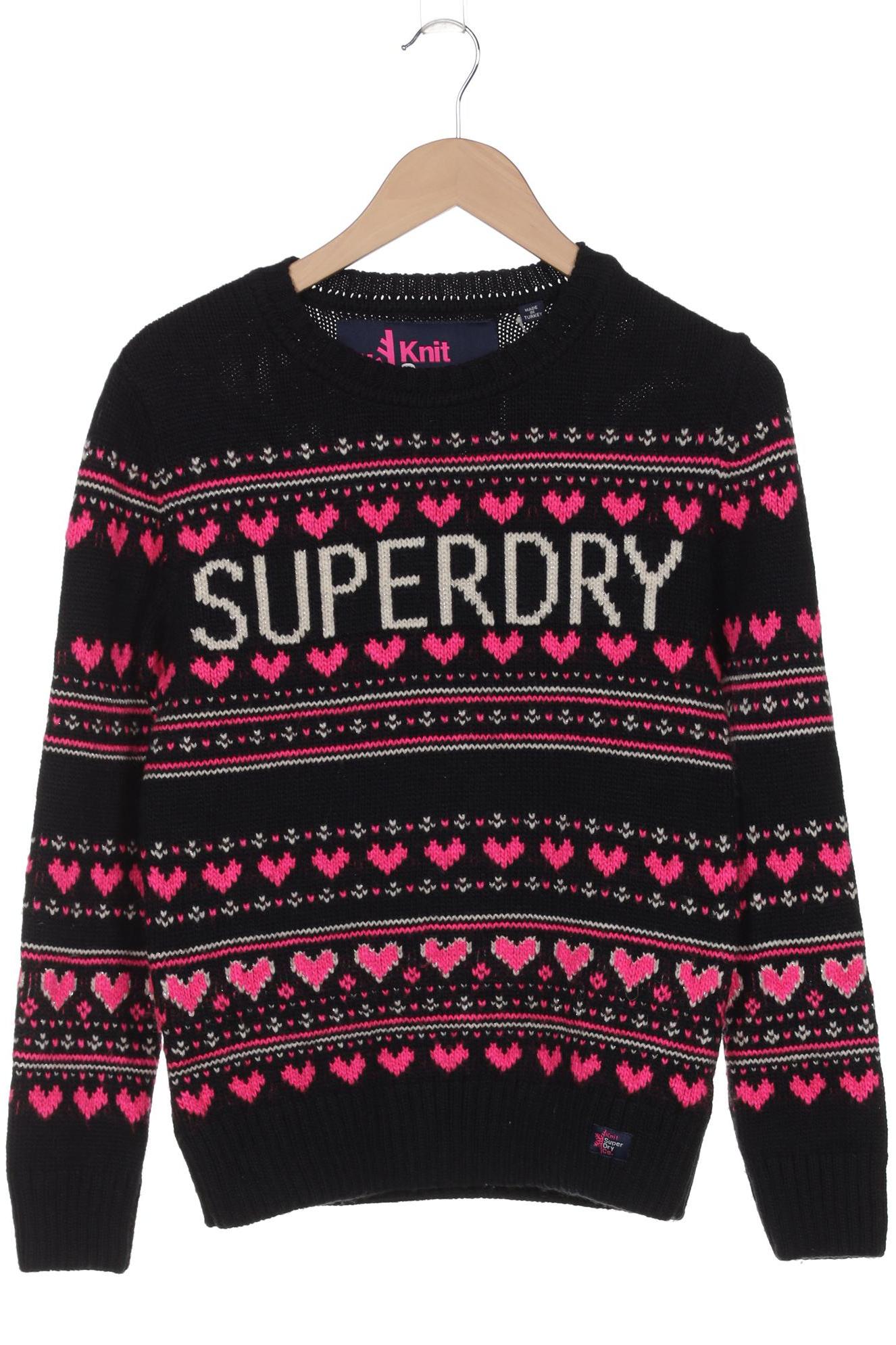 

Superdry Damen Pullover, schwarz, Gr. 38