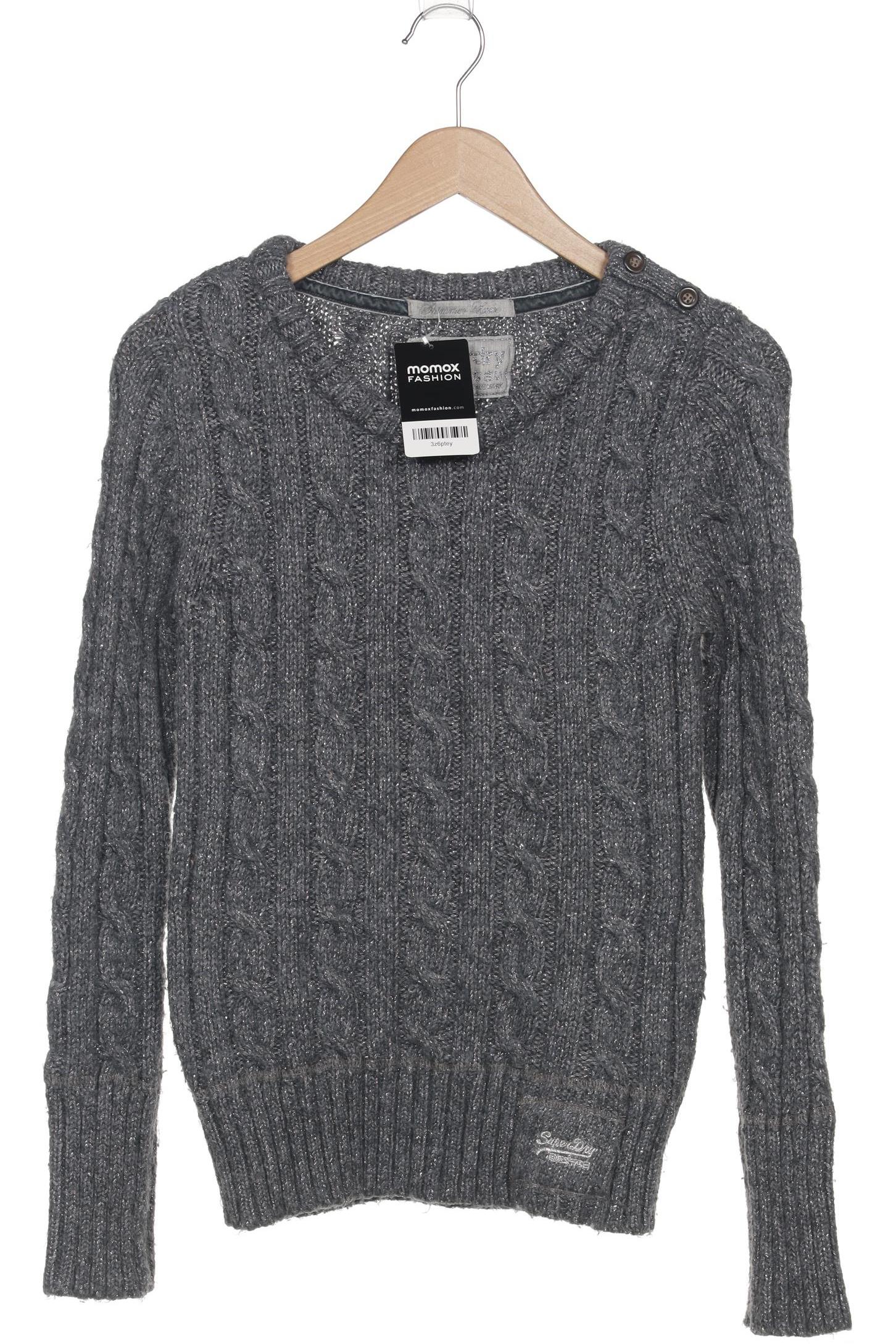 

Superdry Damen Pullover, grau, Gr. 36