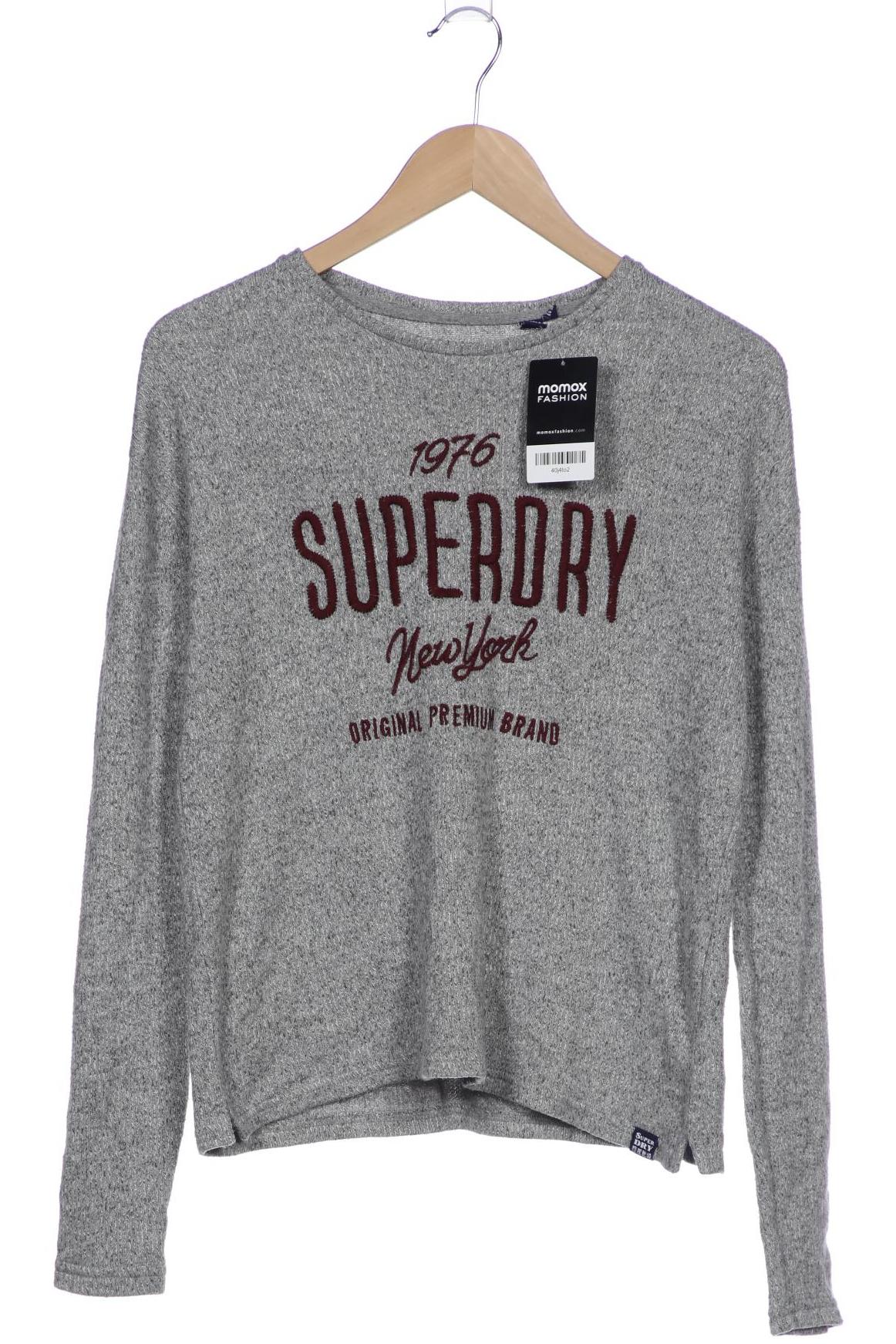 

Superdry Damen Pullover, grau, Gr. 38