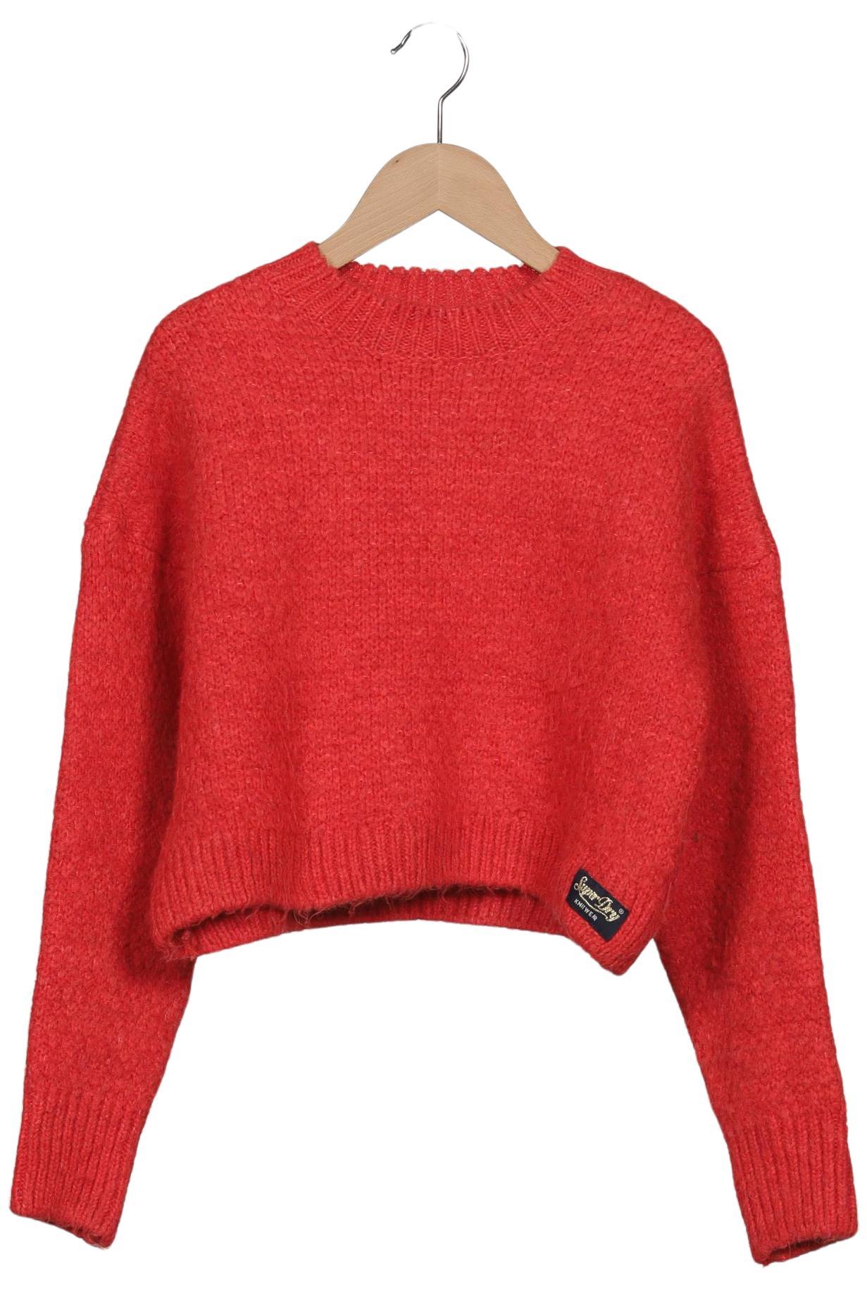 

Superdry Damen Pullover, rot, Gr. 36