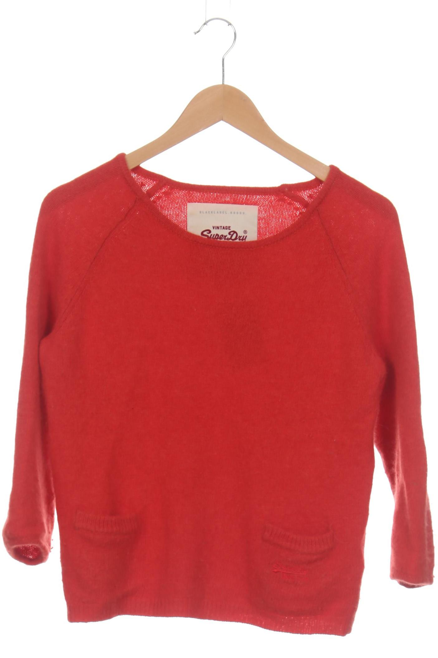 

Superdry Damen Pullover, rot, Gr.