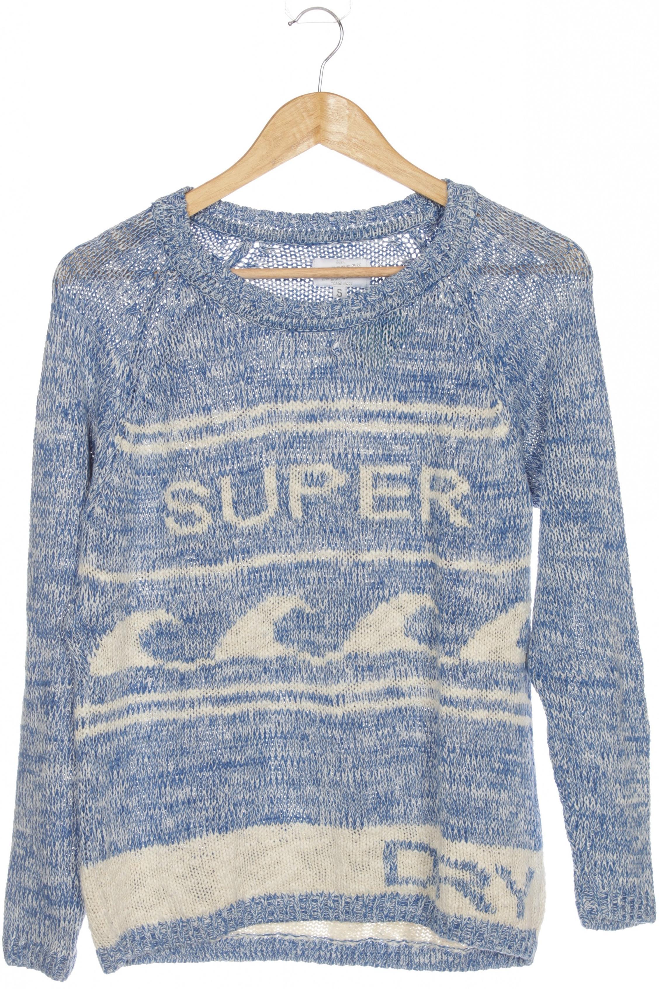 

Superdry Damen Pullover, blau, Gr.