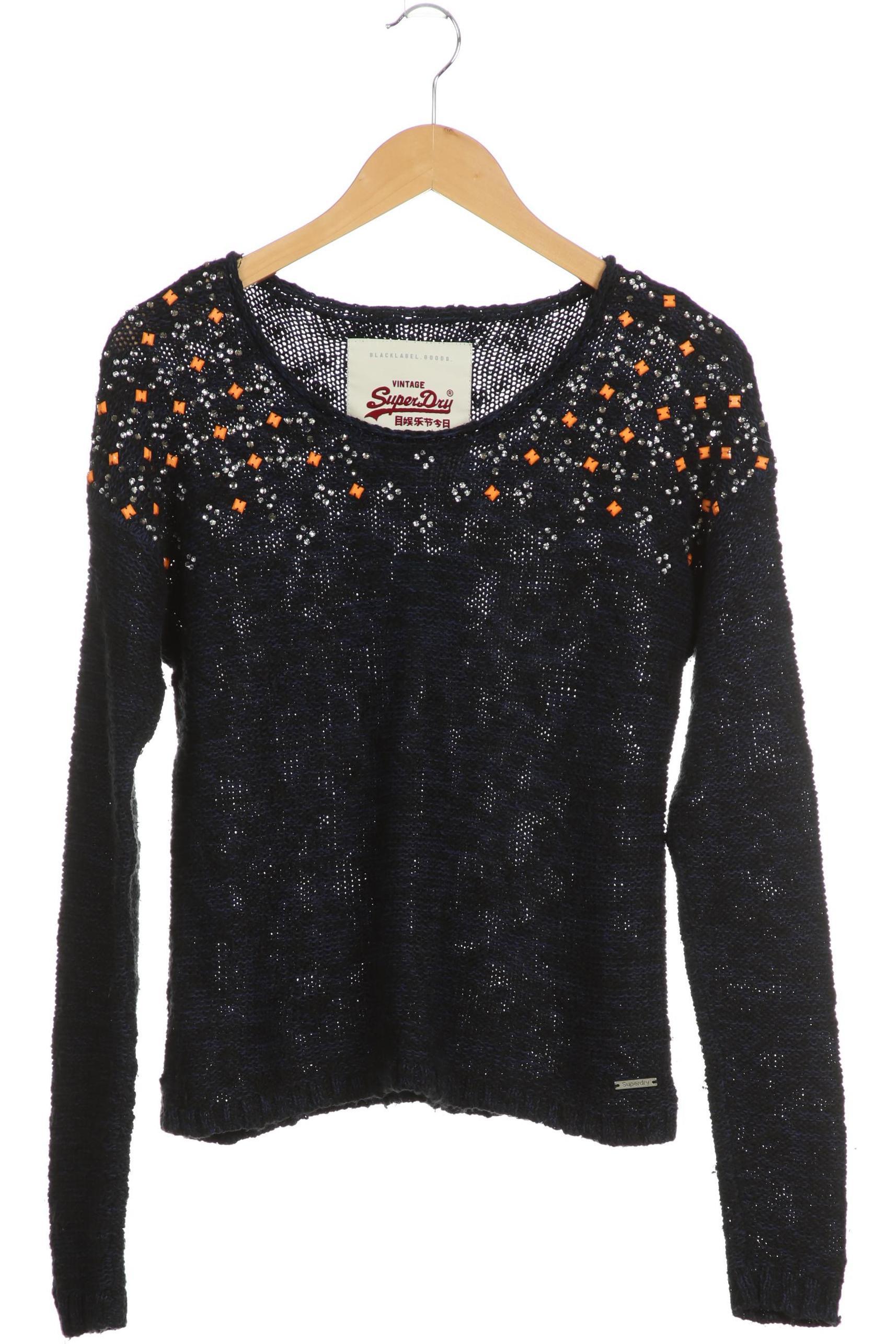 

Superdry Damen Pullover, blau, Gr.