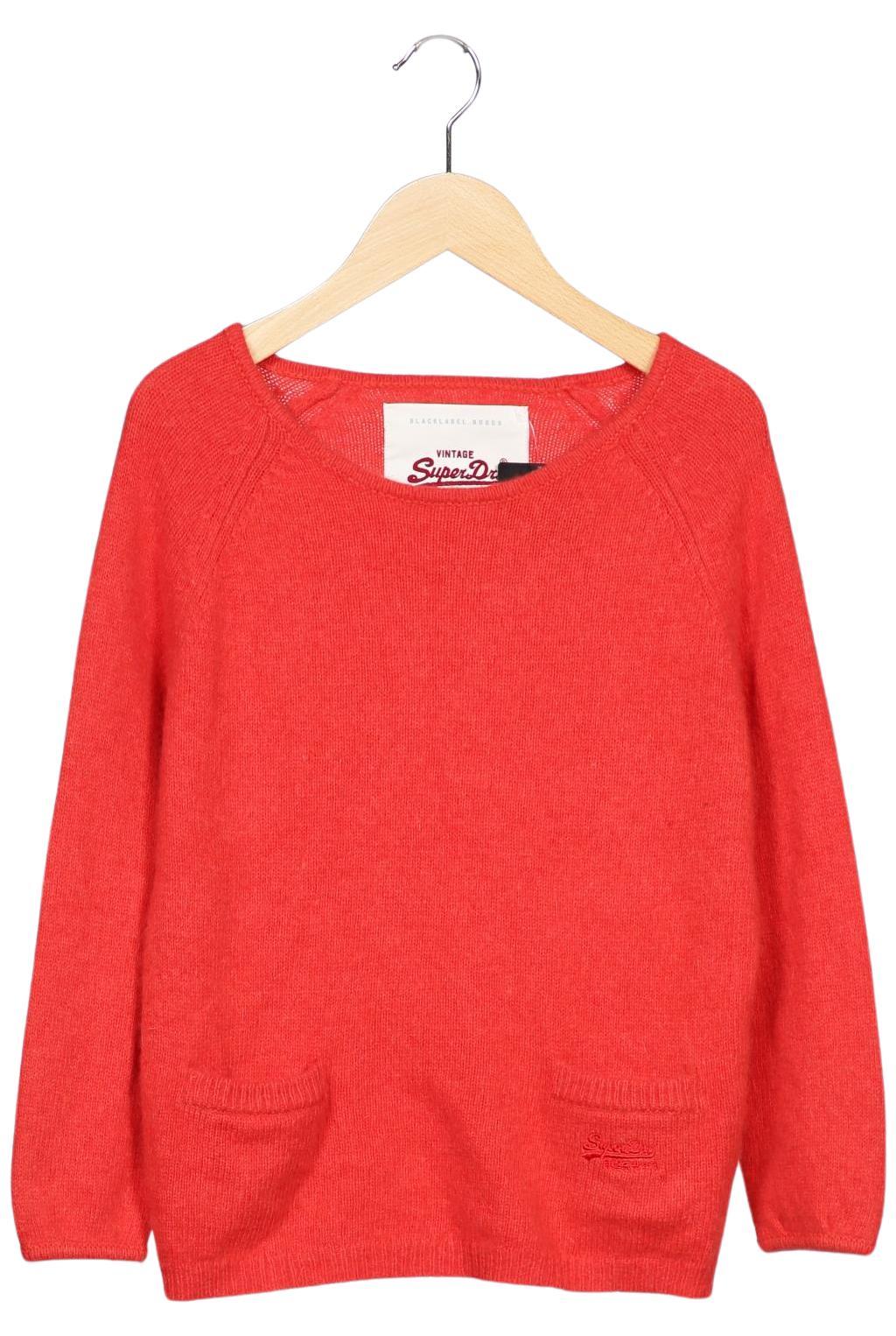 

Superdry Damen Pullover, rot, Gr. 32