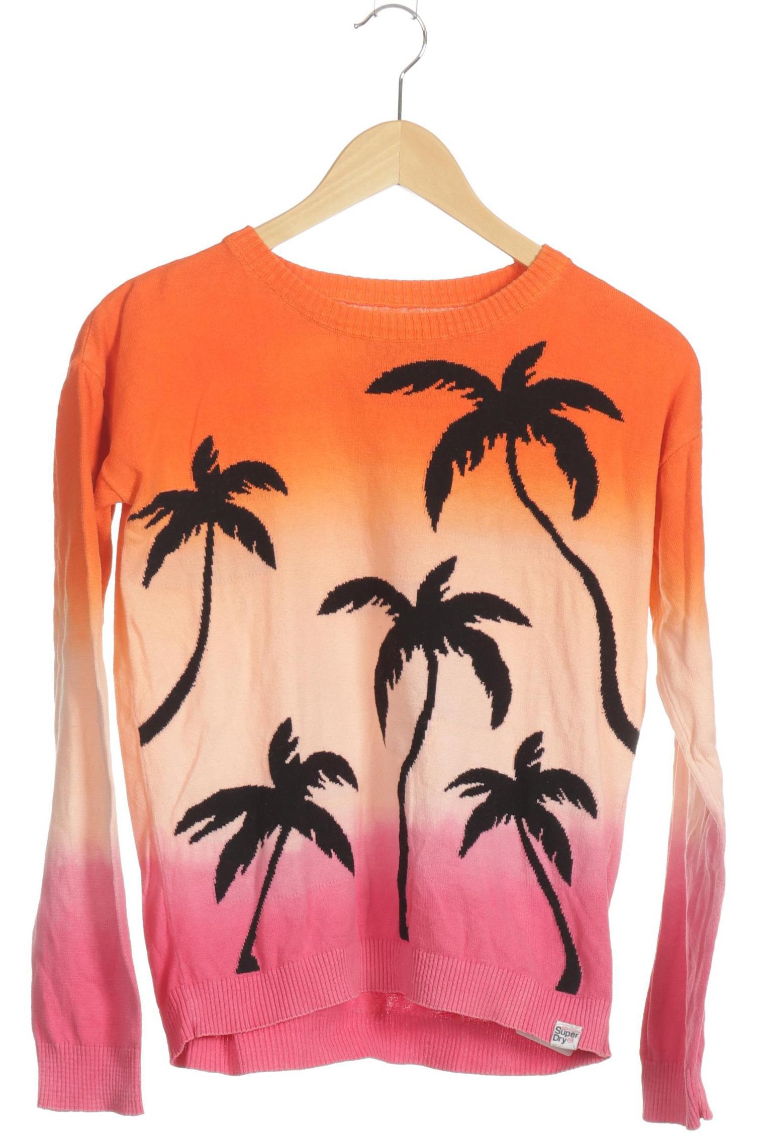 

Superdry Damen Pullover, orange, Gr.