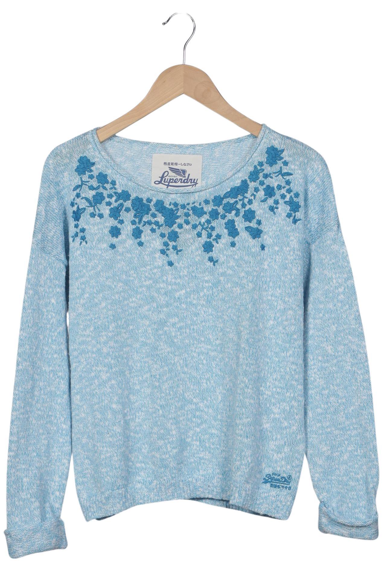 

Superdry Damen Pullover, hellblau, Gr. 42