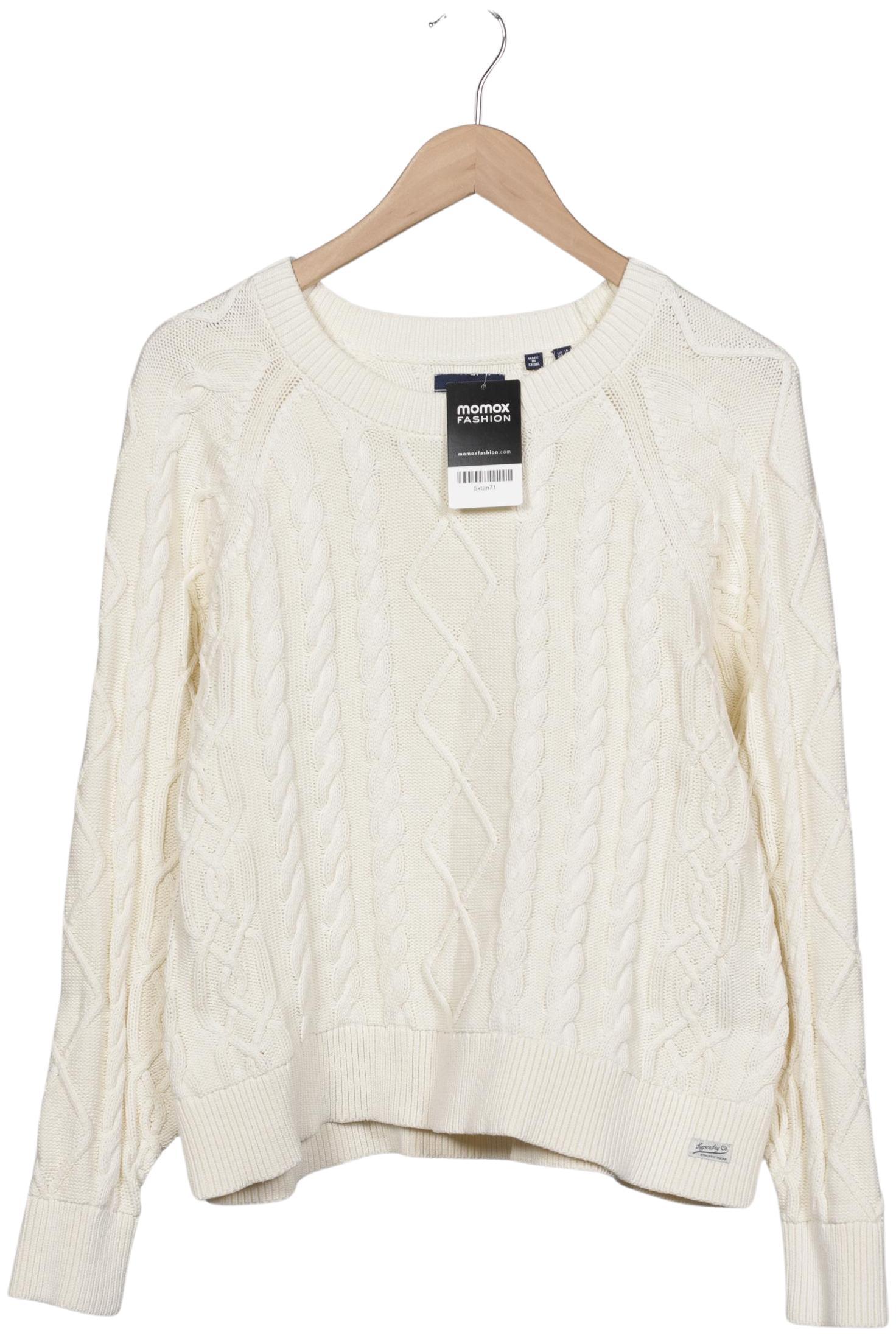 

Superdry Damen Pullover, cremeweiß, Gr. 44
